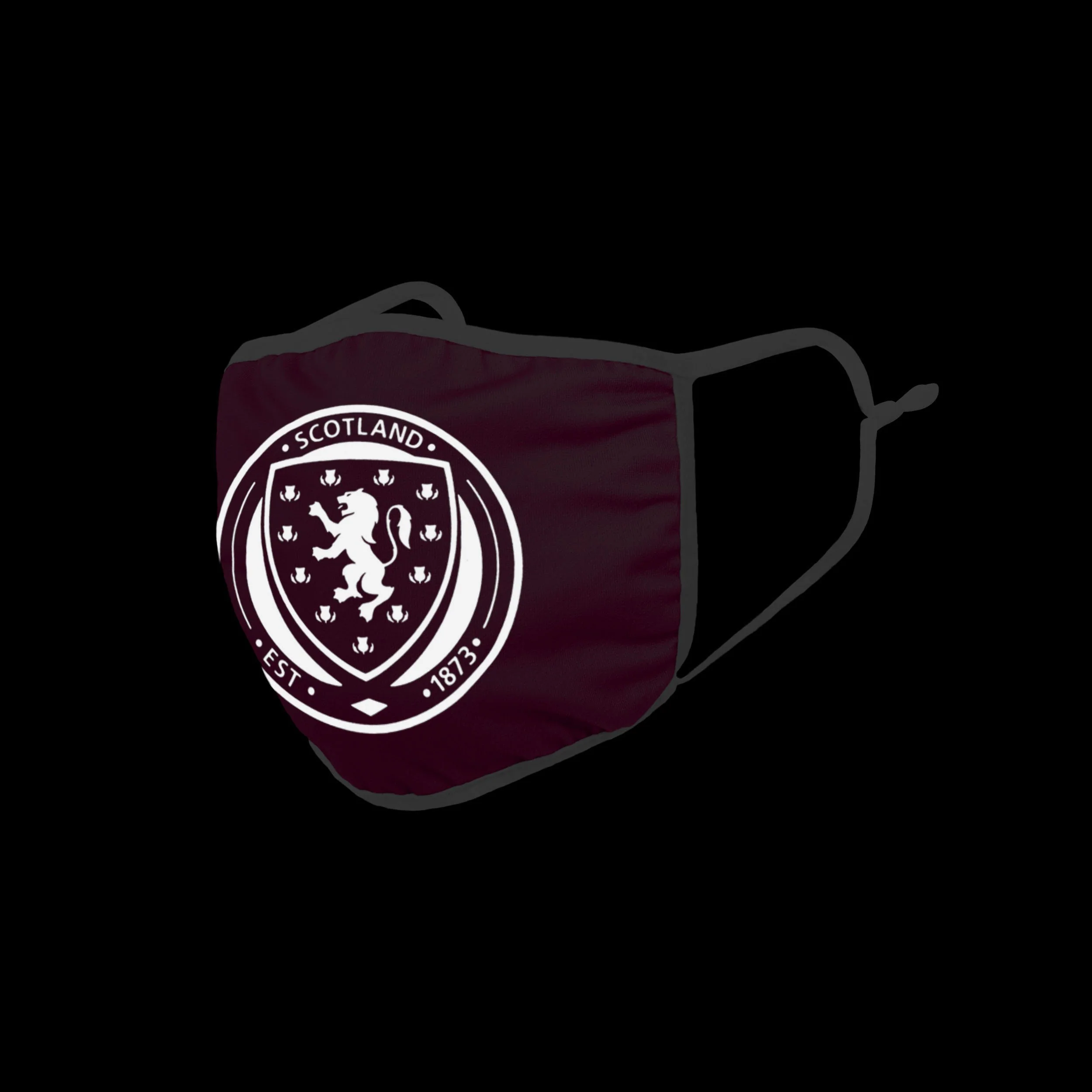 Scotland Pink Neon Reflective Face Cover - Image 2