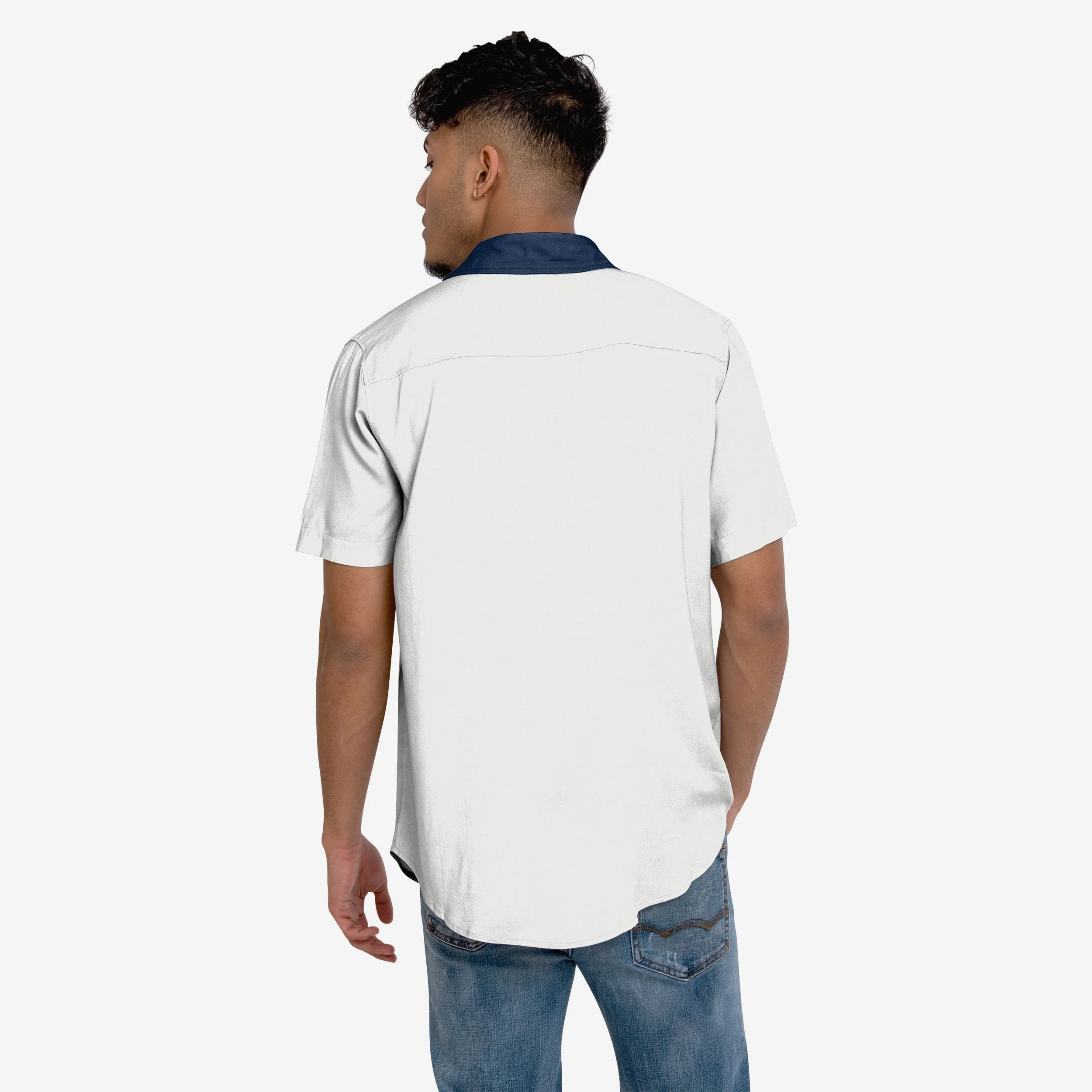 Scotland Retro Button Up Shirt - Image 2