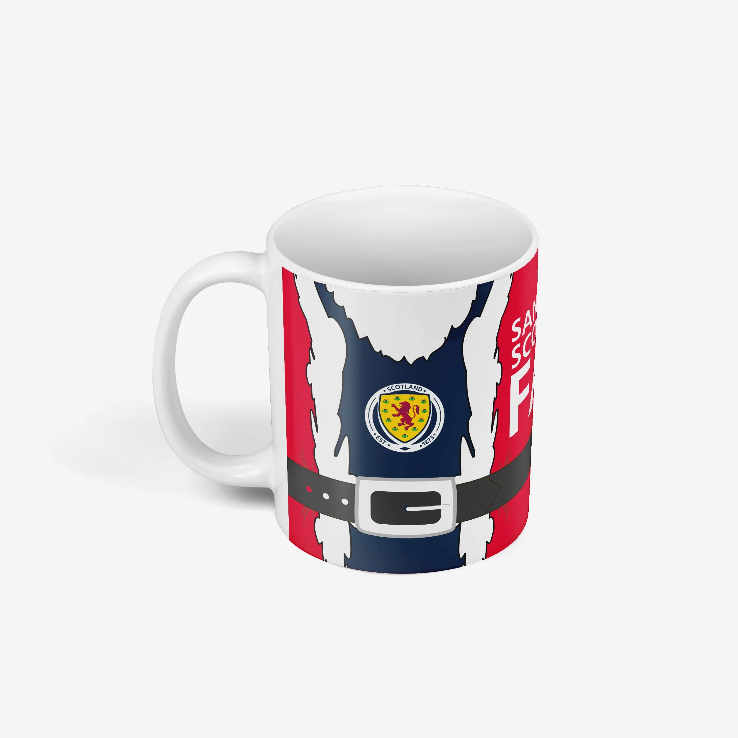 Scotland Santa Is A Fan Mug - Image 3