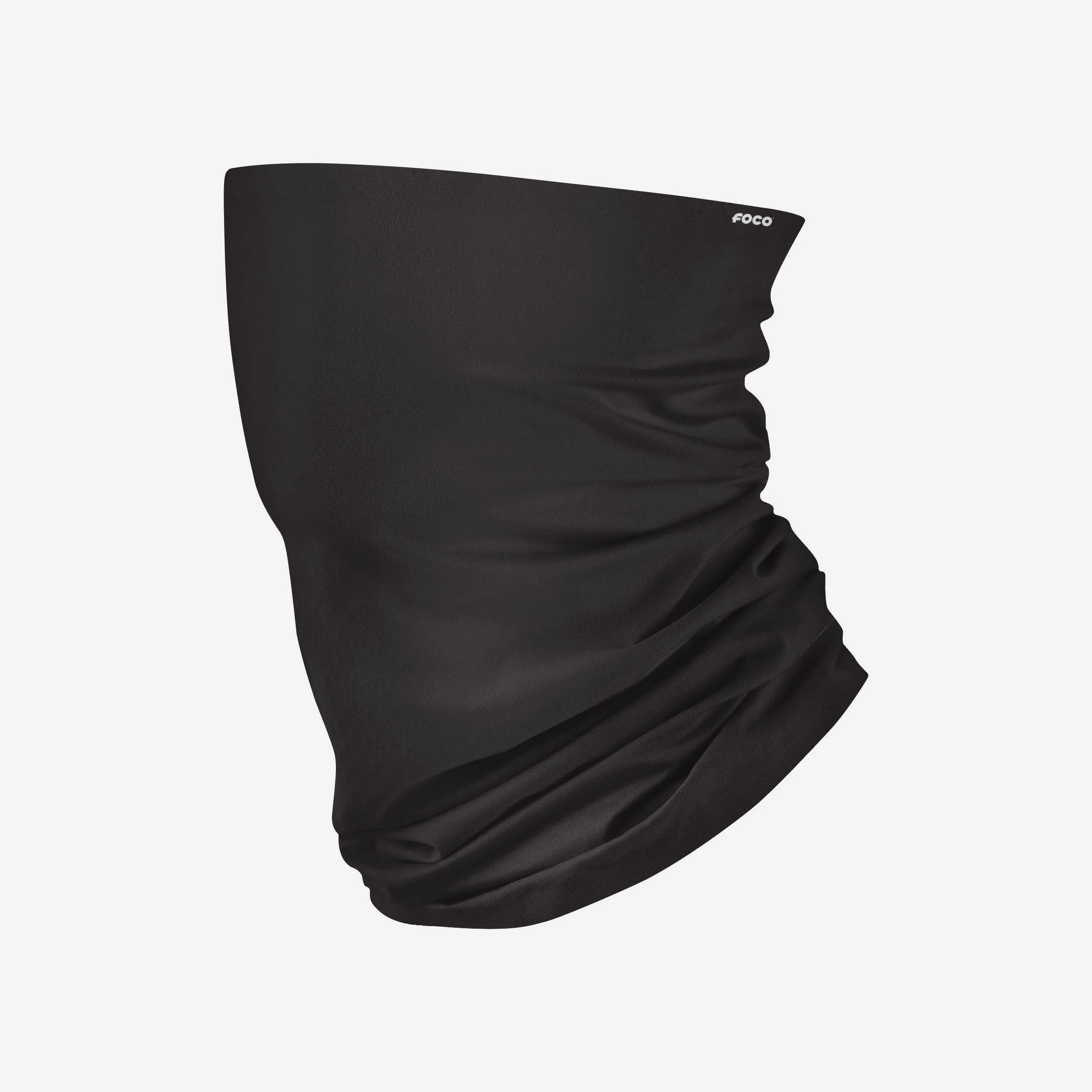 Solid Black Snood Scarf