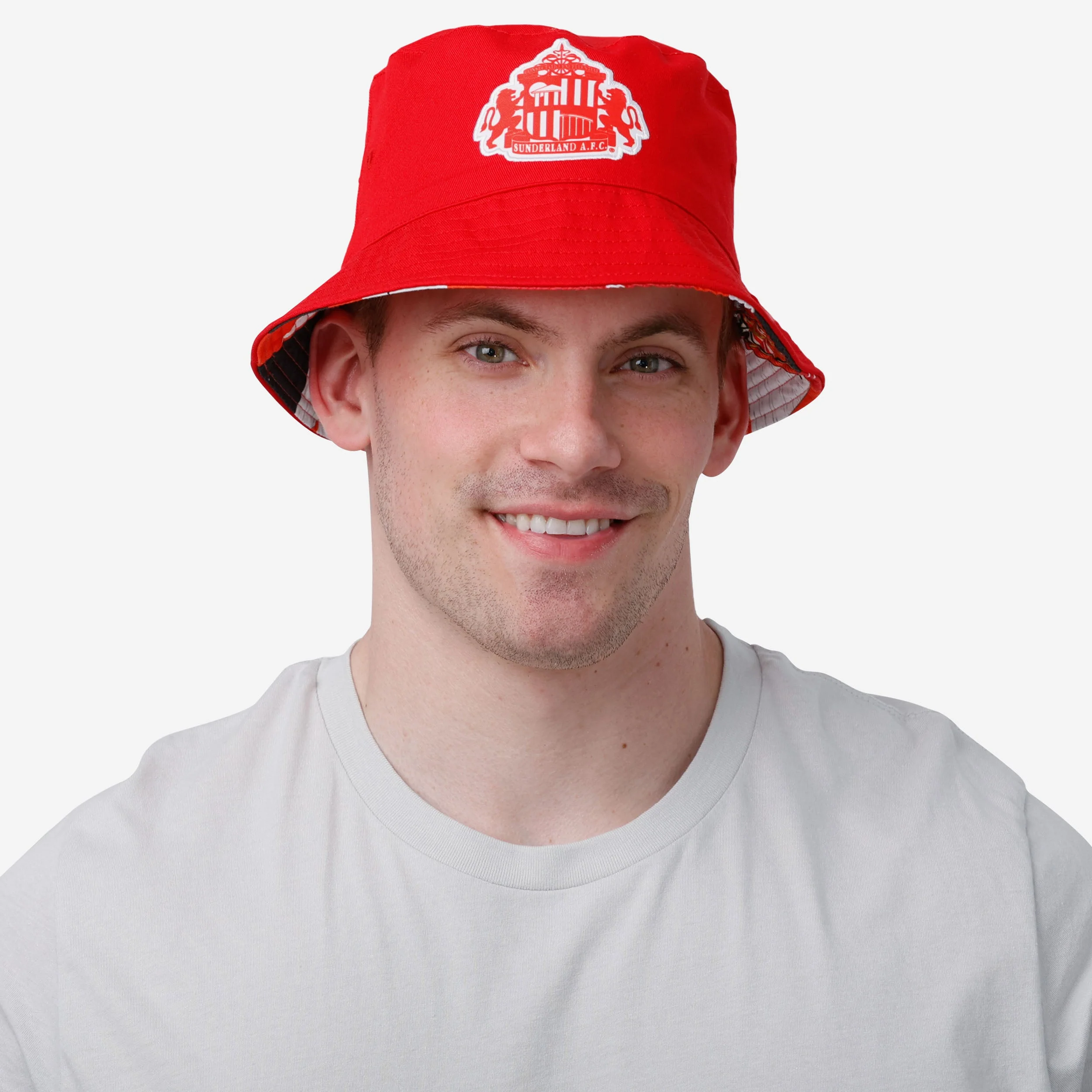 Sunderland AFC Geo Reversible Bucket Hat - Image 4
