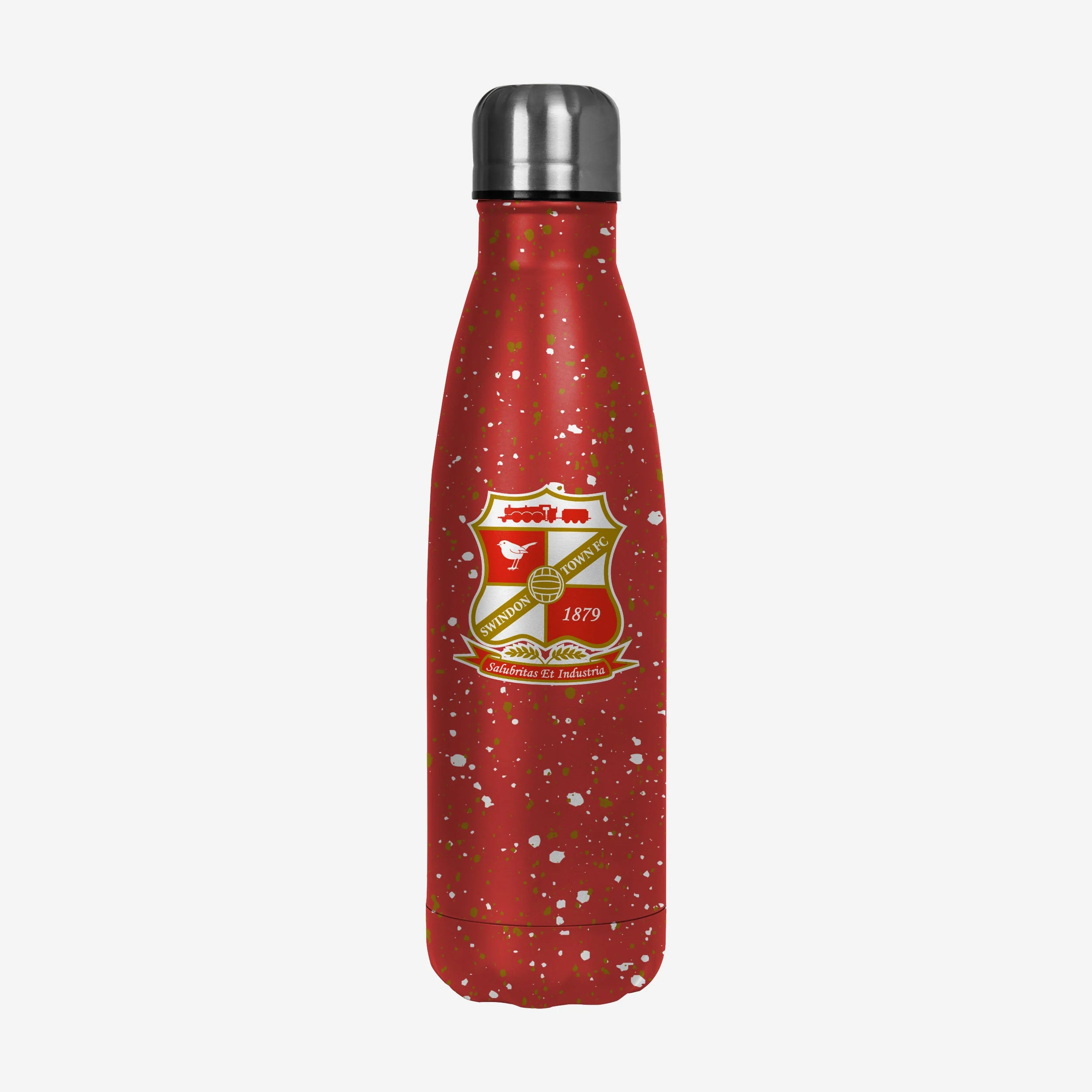 Swindon Town FC Paint Splatter Cool 500 mL Bottle
