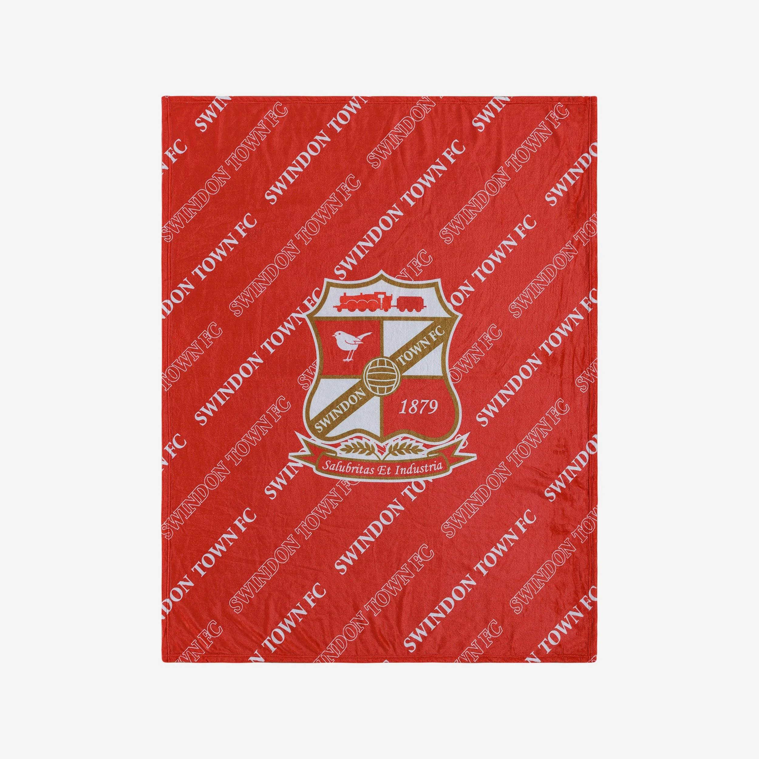 Swindon Town FC Supreme Slumber Plush Throw Blanket