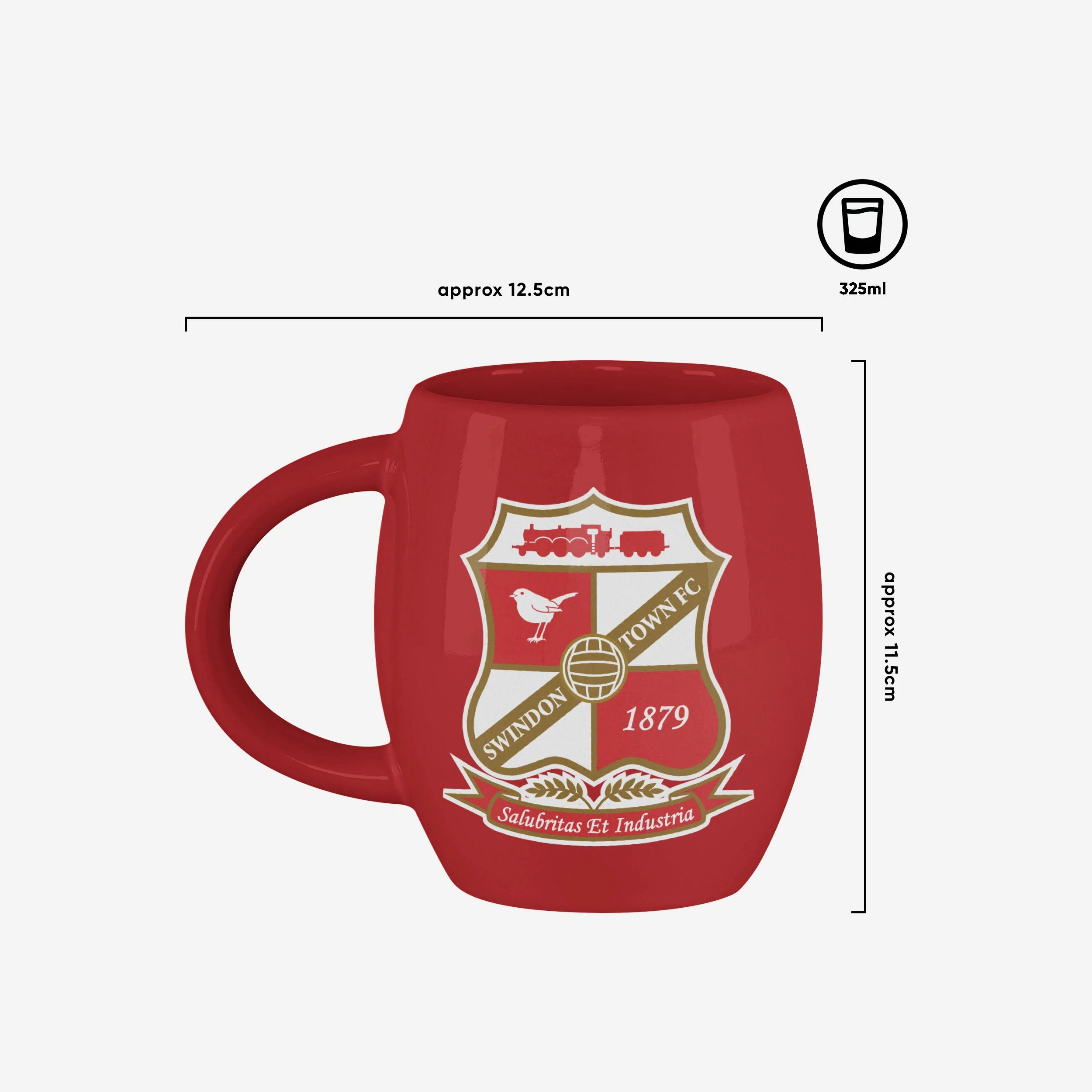 Swindon Town FC Tea Tub Mug - Image 3