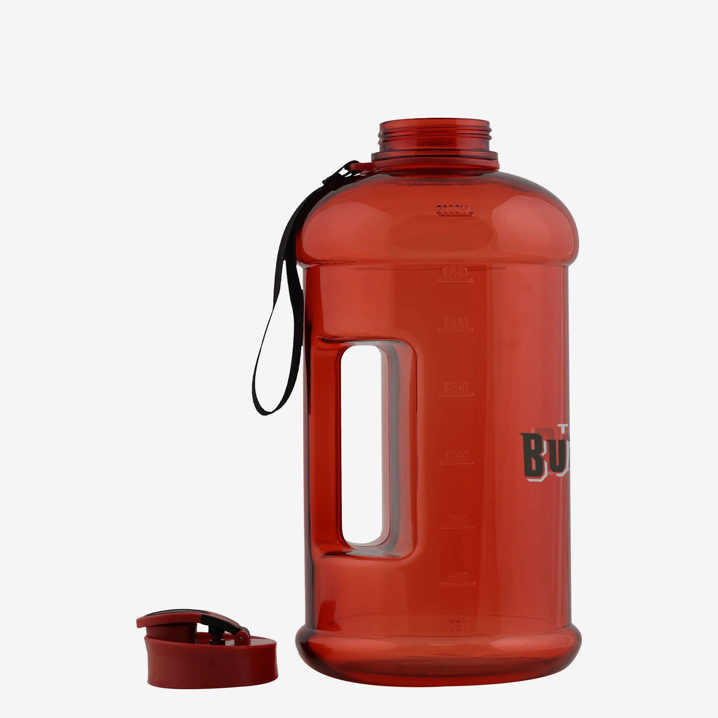 Tampa Bay Buccaneers 2000 mL Clear Sports Bottle - Image 3