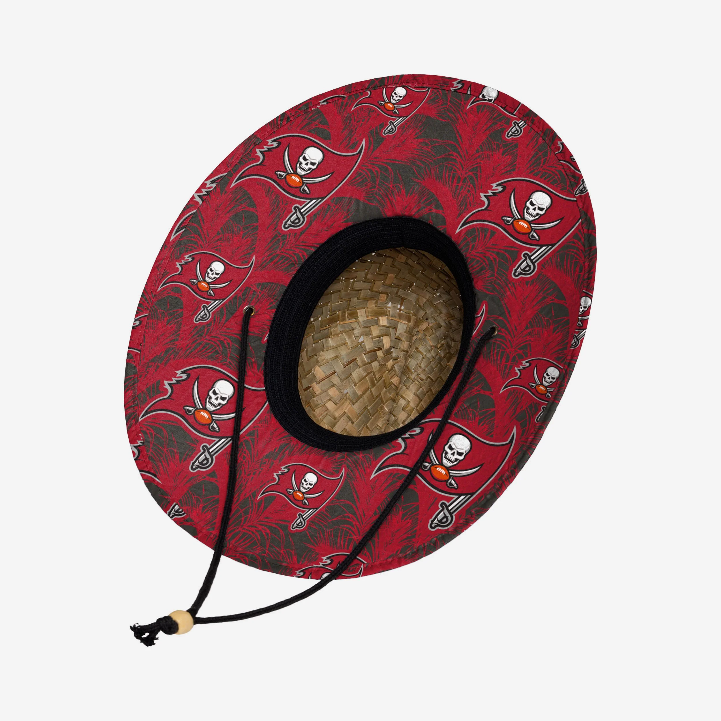 Tampa Bay Buccaneers Floral Straw Hat - Image 2