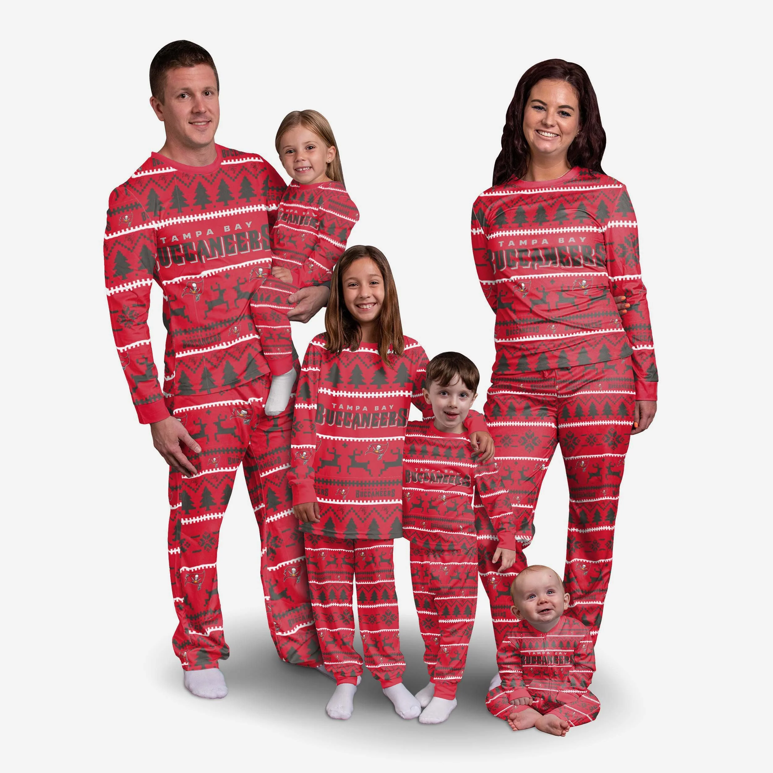 Tampa Bay Buccaneers Infant Family Holiday Pyjamas - Image 3