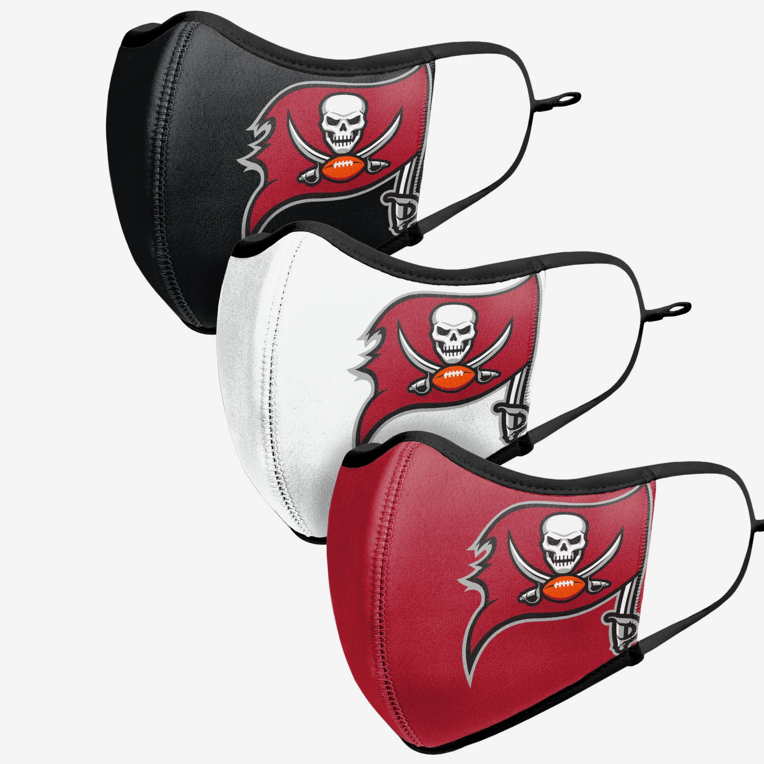Tampa Bay Buccaneers Sport 3 Pack Face Cover - Image 4