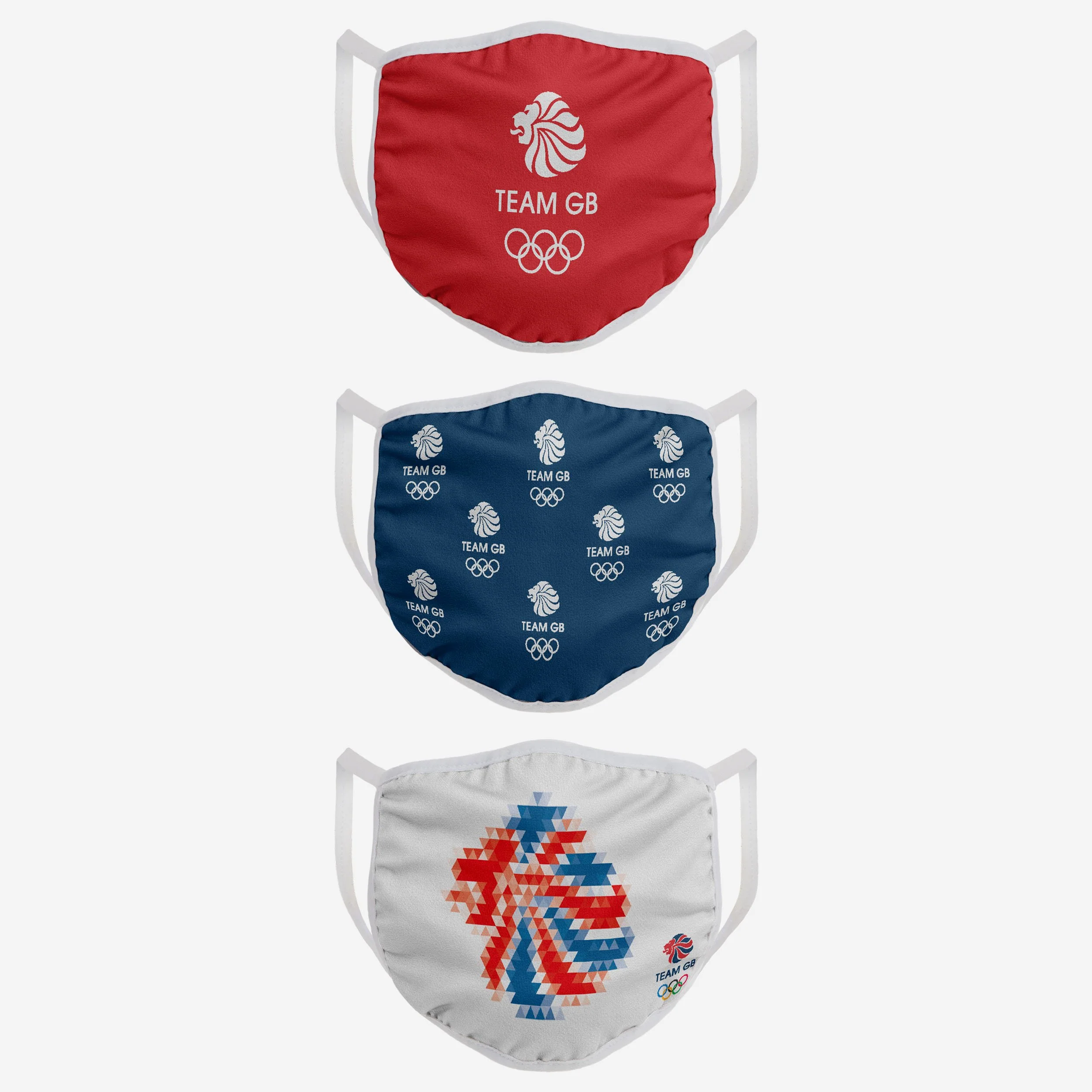 Team GB 3 Pack Team Face Cover - Image 2