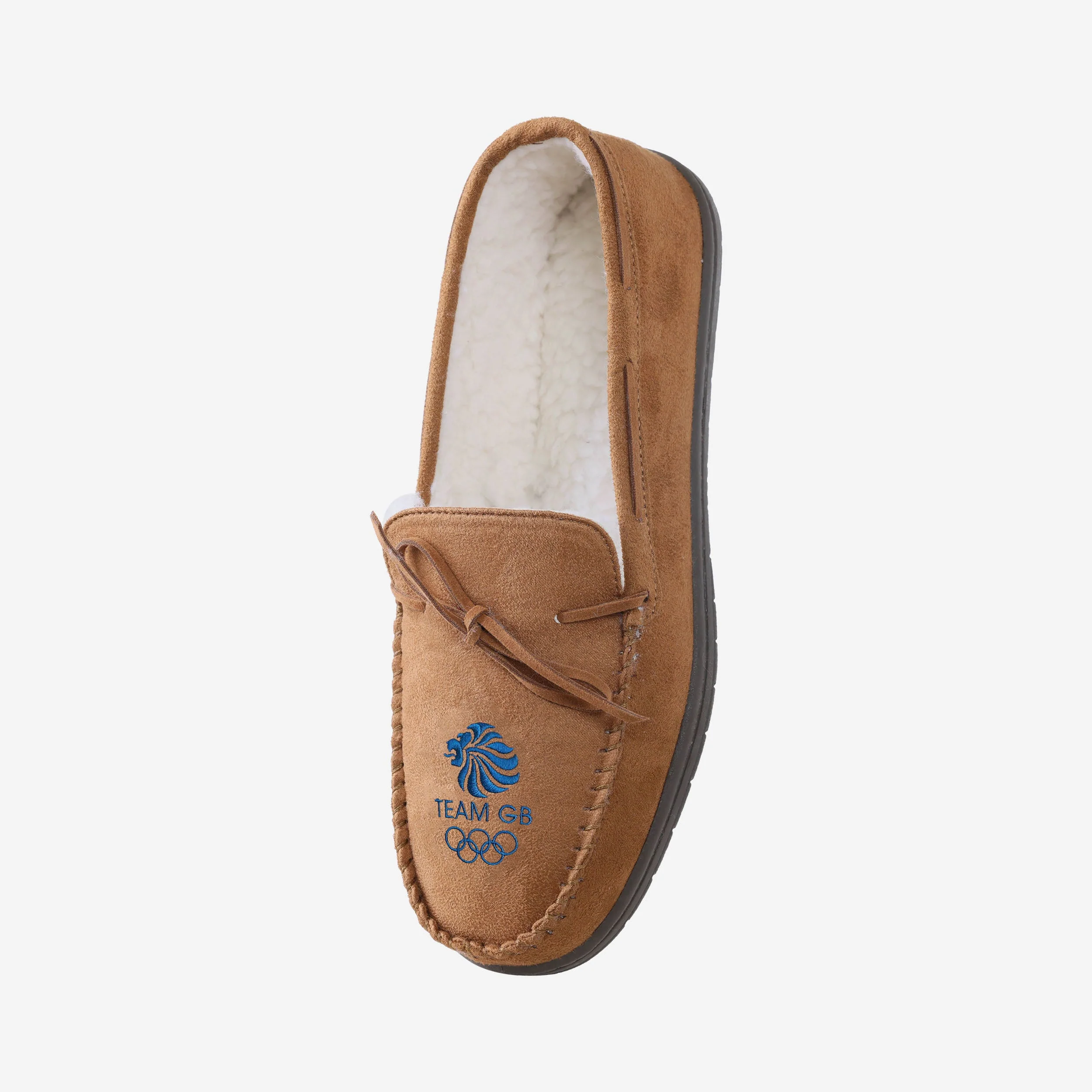 Team GB Suede Moccasin Slipper - Image 2