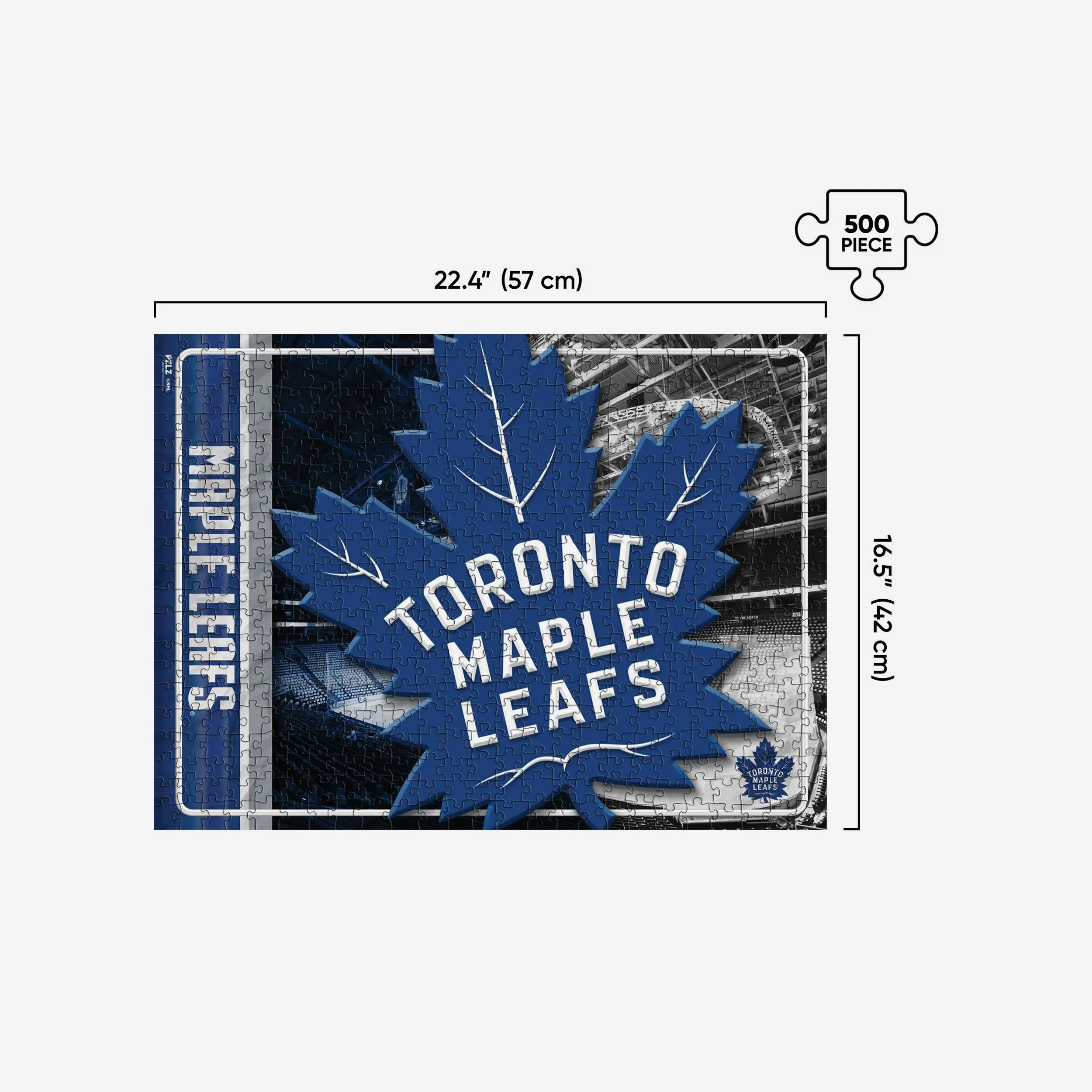 Toronto Maple Leafs 500 Piece Jigsaw Puzzle PZLZ - Image 2