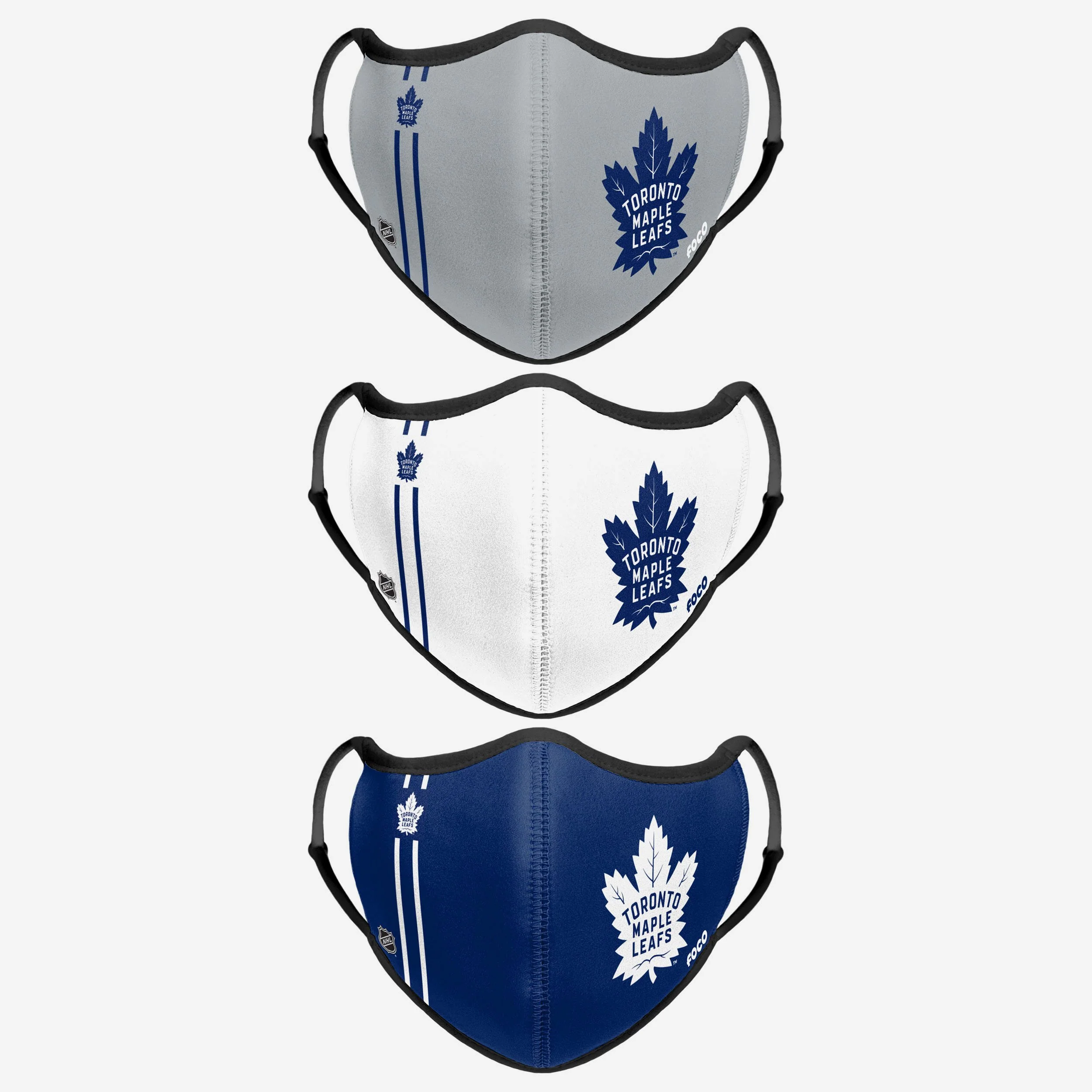 Toronto Maple Leafs Sport 3 Pack Face Cover