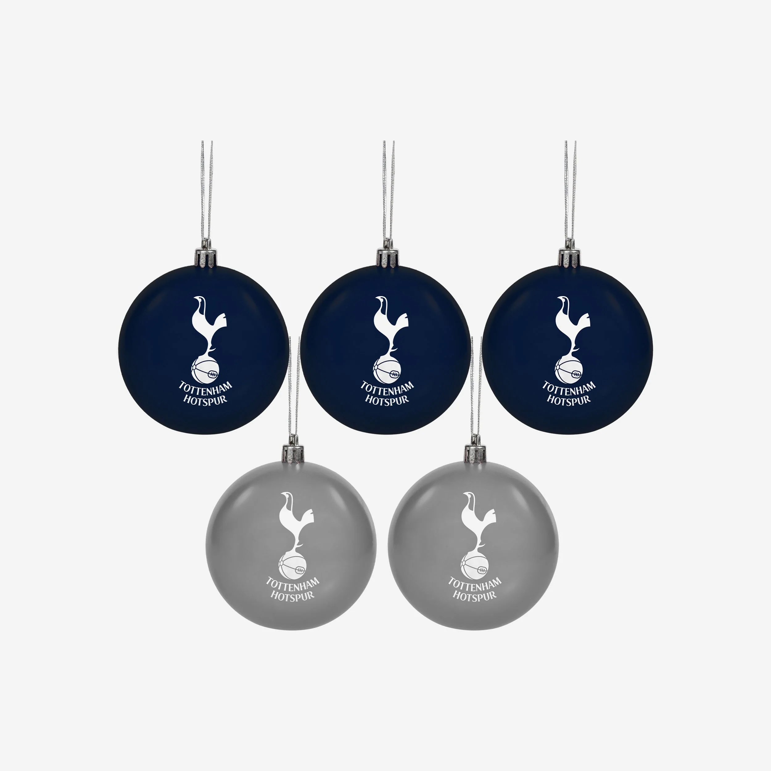 Tottenham Hotspur 5 Pack Bauble Set