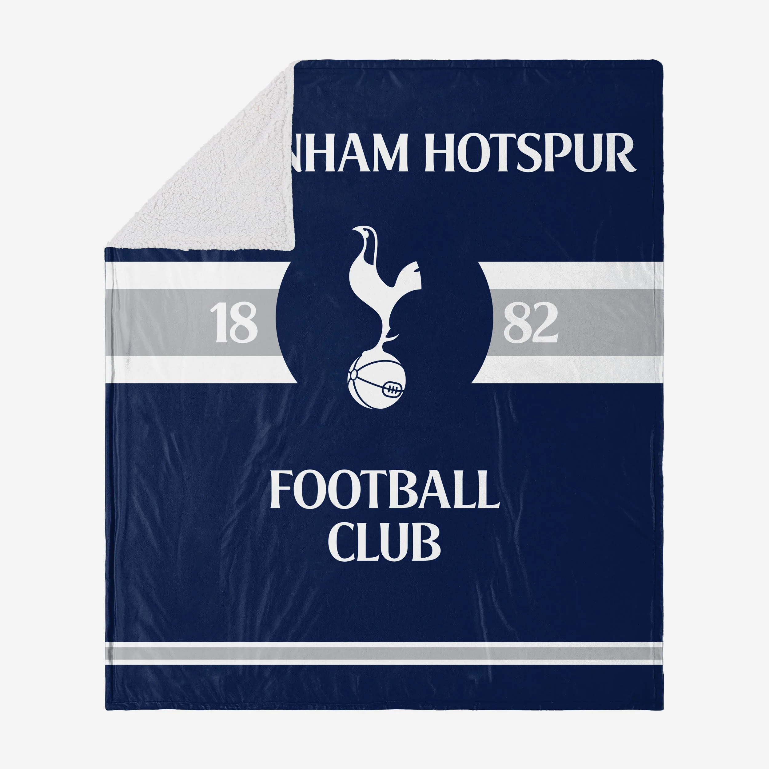 Tottenham Hotspur Established Sherpa Throw Blanket