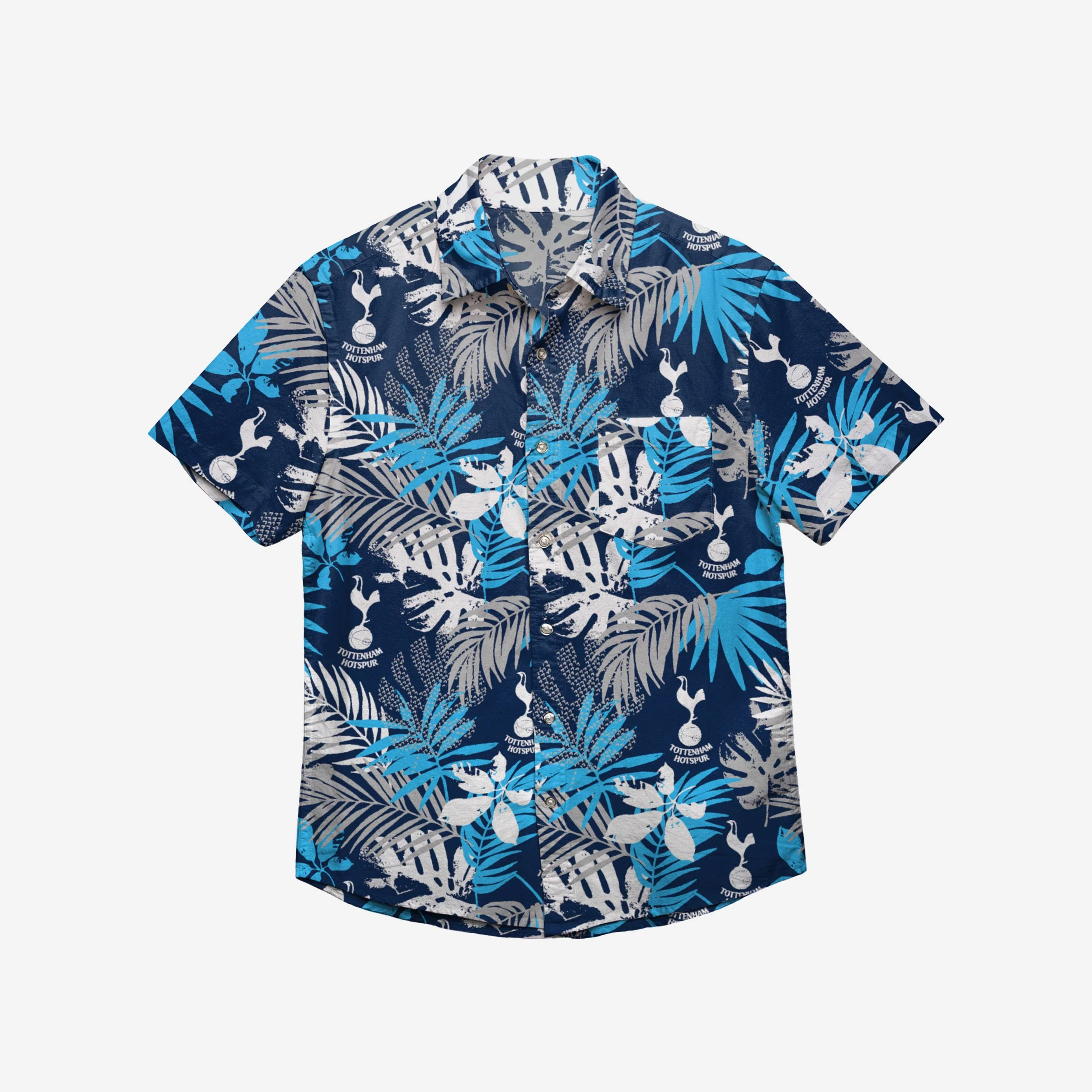 Tottenham Hotspur Floral Button Up Shirt - Image 3