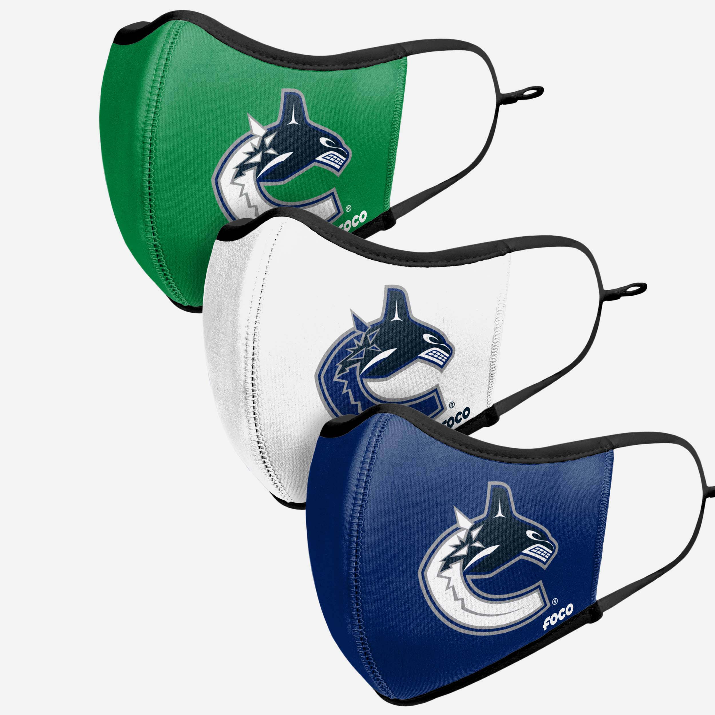 Vancouver Canucks Sport 3 Pack Face Cover - Image 4
