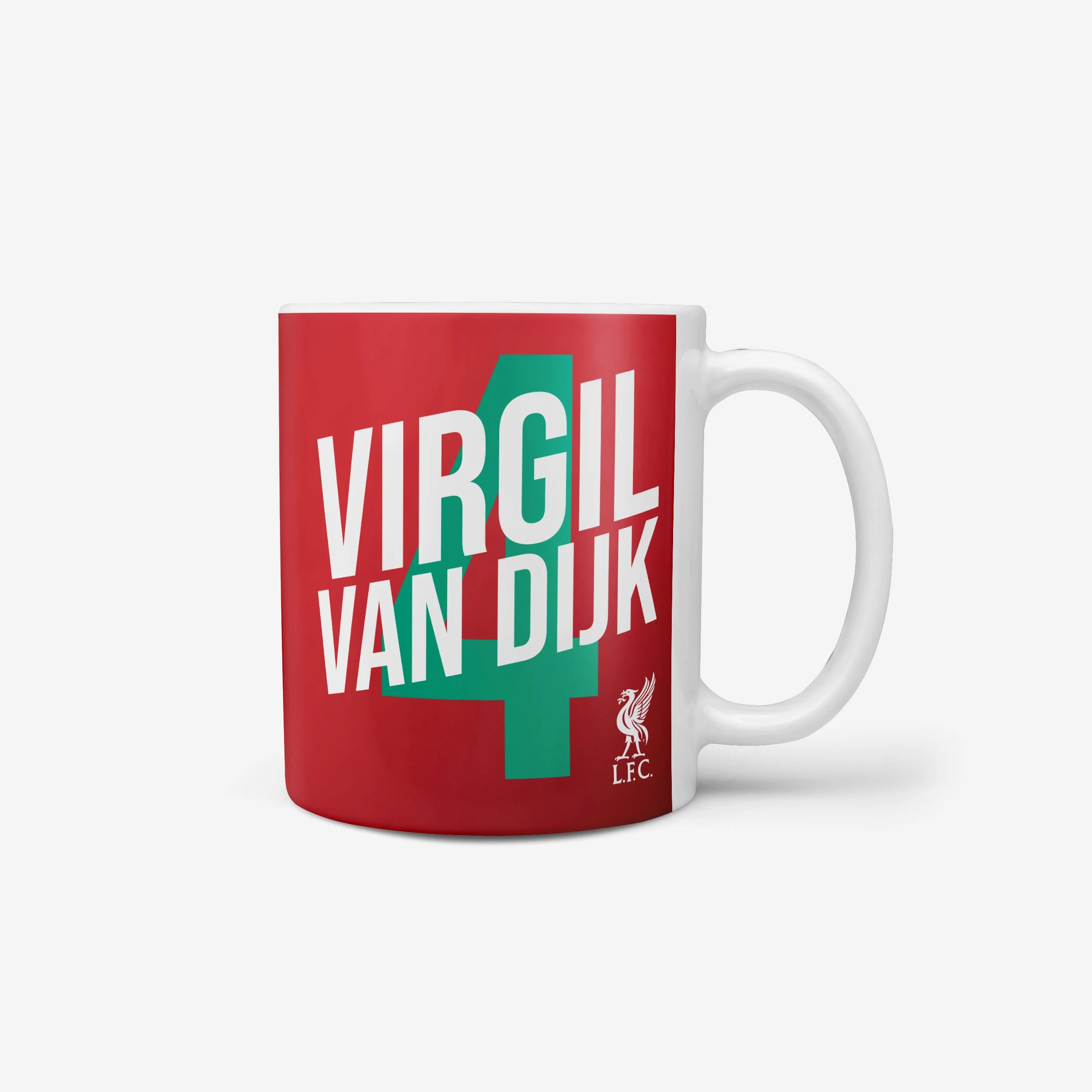 Virgil Van Dijk Liverpool FC Mug - Image 2