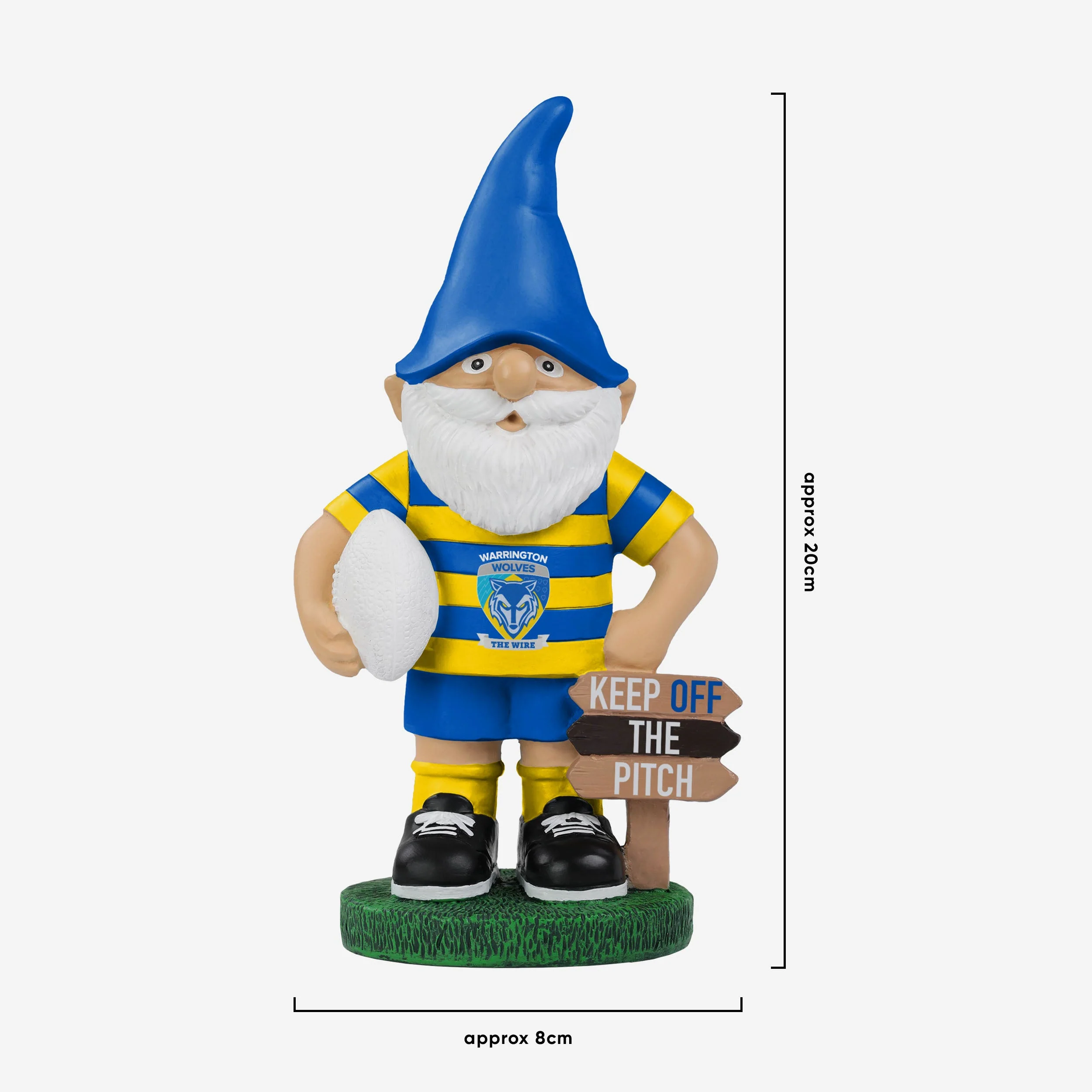 Warrington Wolves Keep Off The Pitch Gnome - Image 4