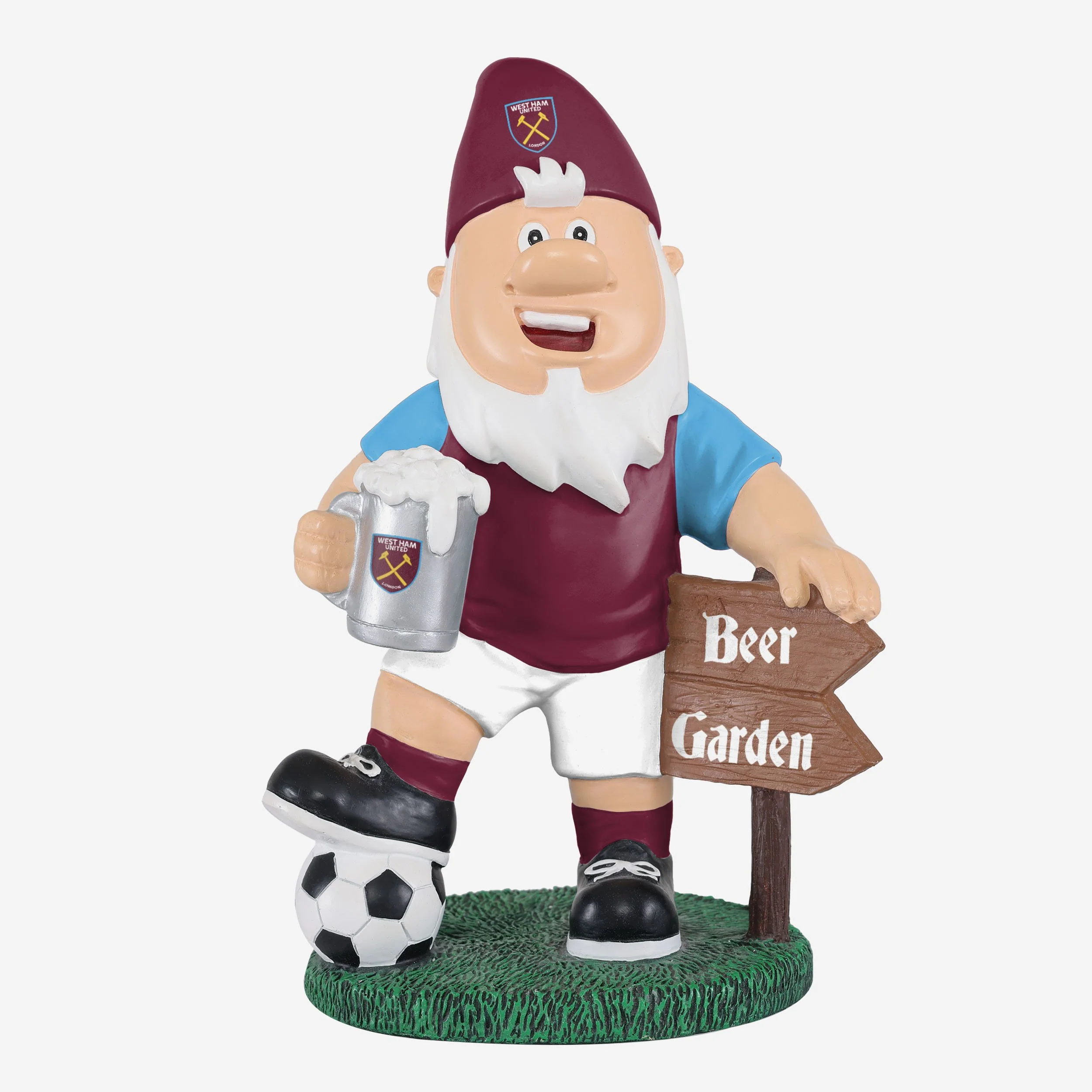 West Ham United FC Beer Garden Gnome
