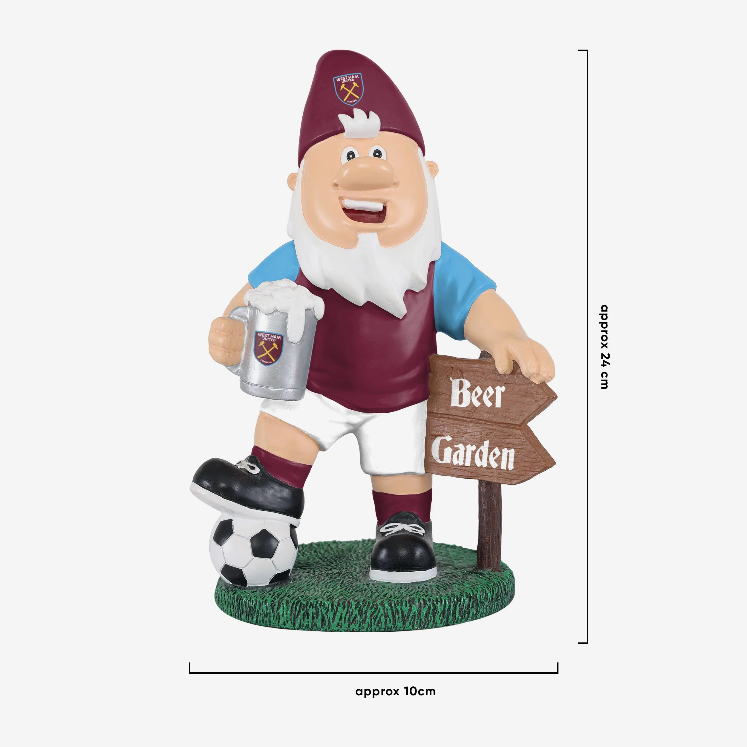 West Ham United FC Beer Garden Gnome - Image 4