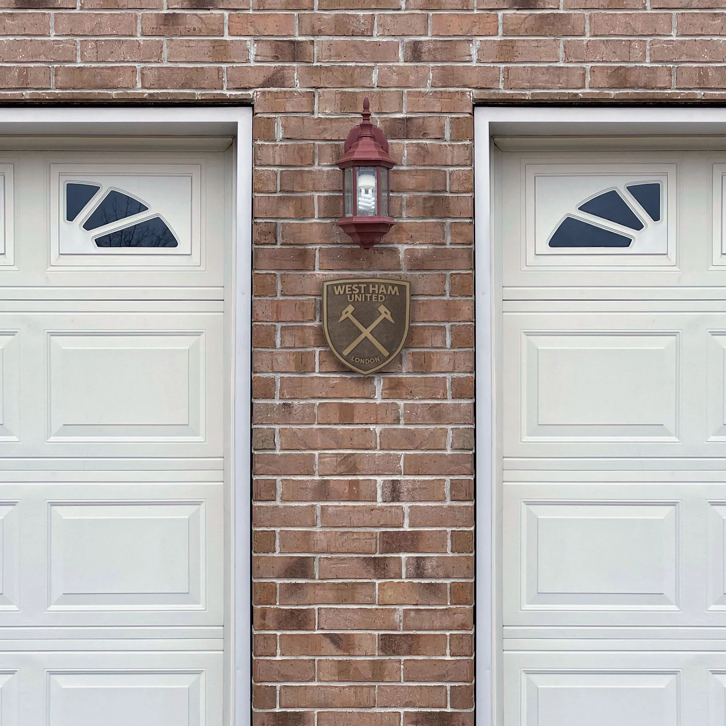 West Ham United FC Bronze Effect Wall Sign - Image 2