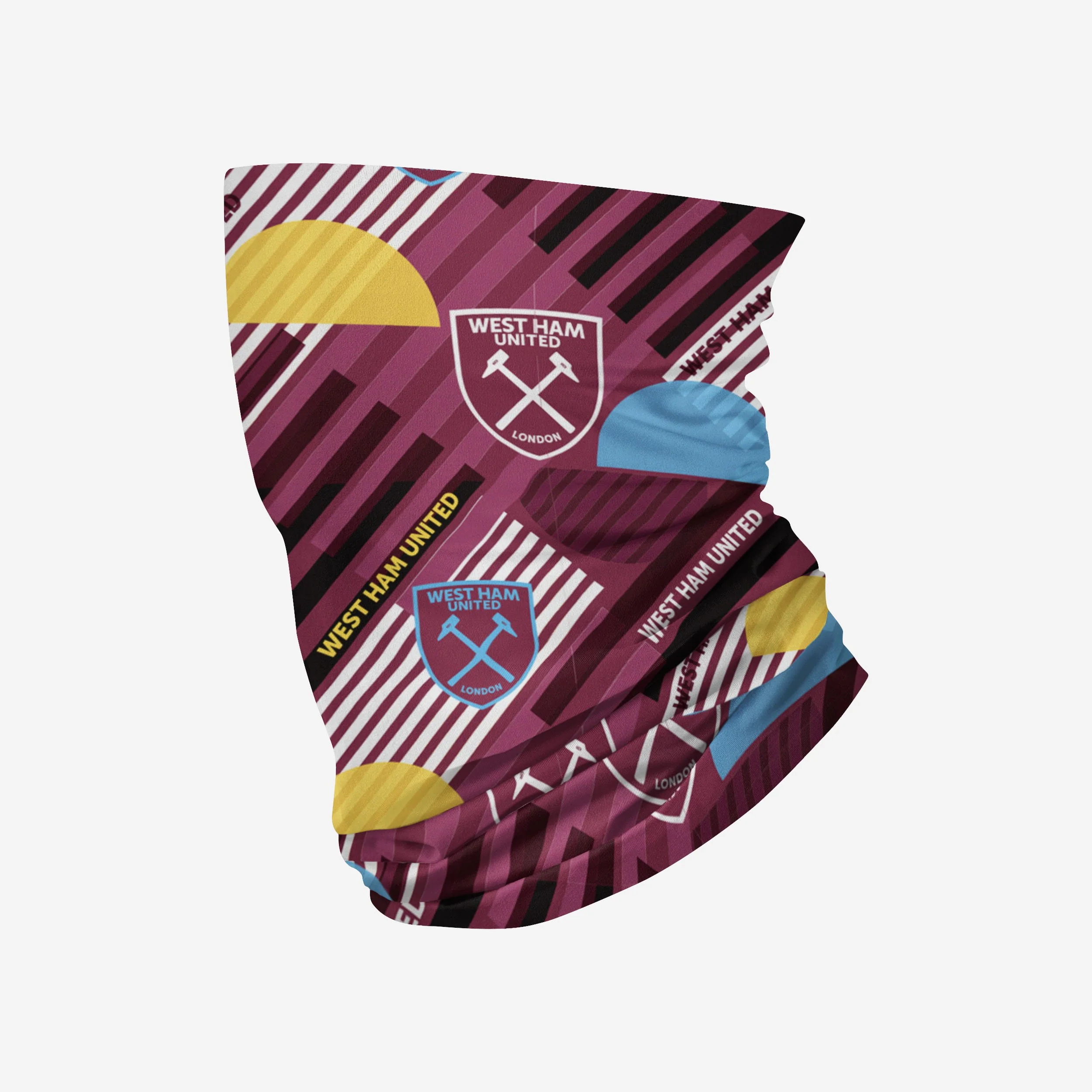 West Ham United FC Geo Snood Scarf