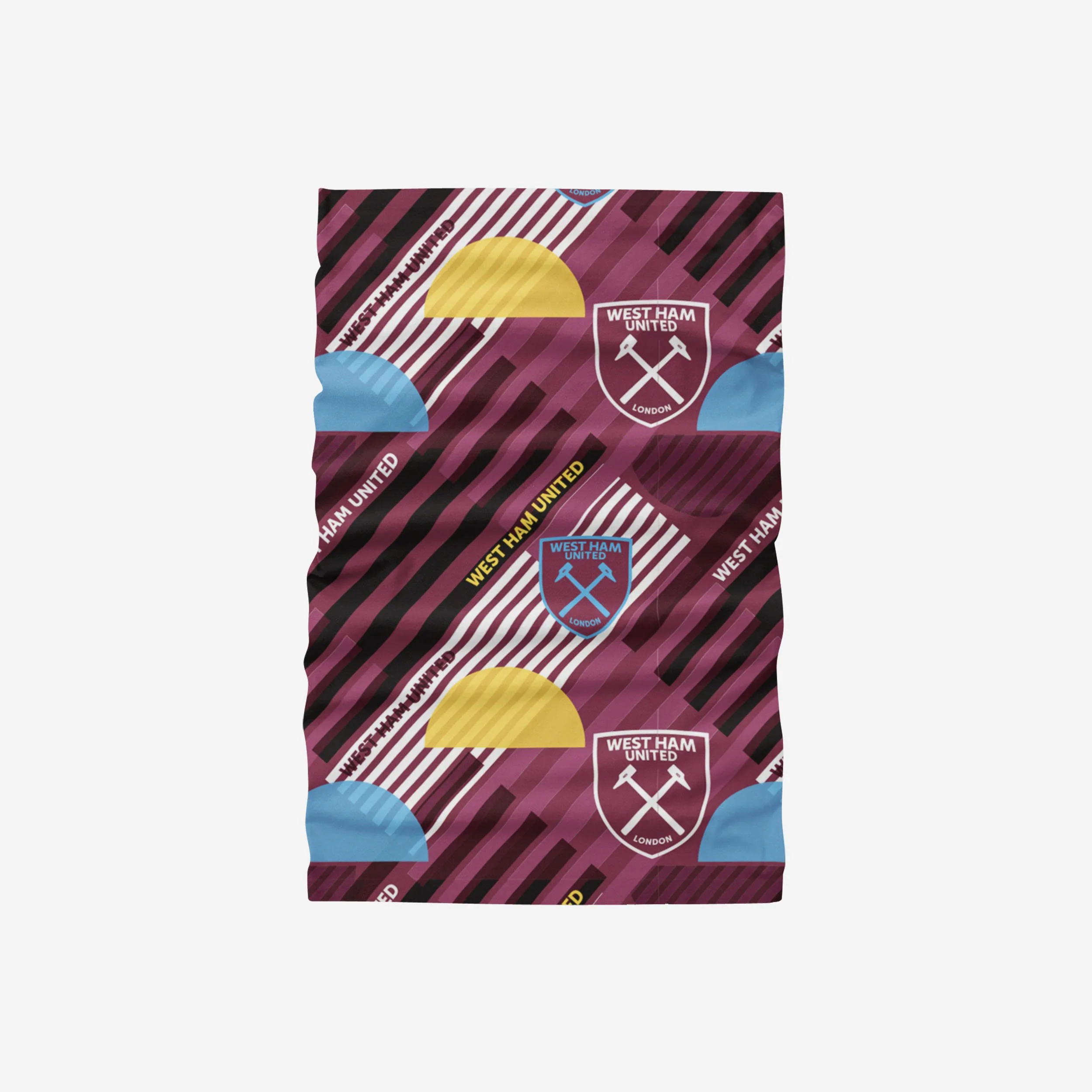 West Ham United FC Geo Snood Scarf - Image 2