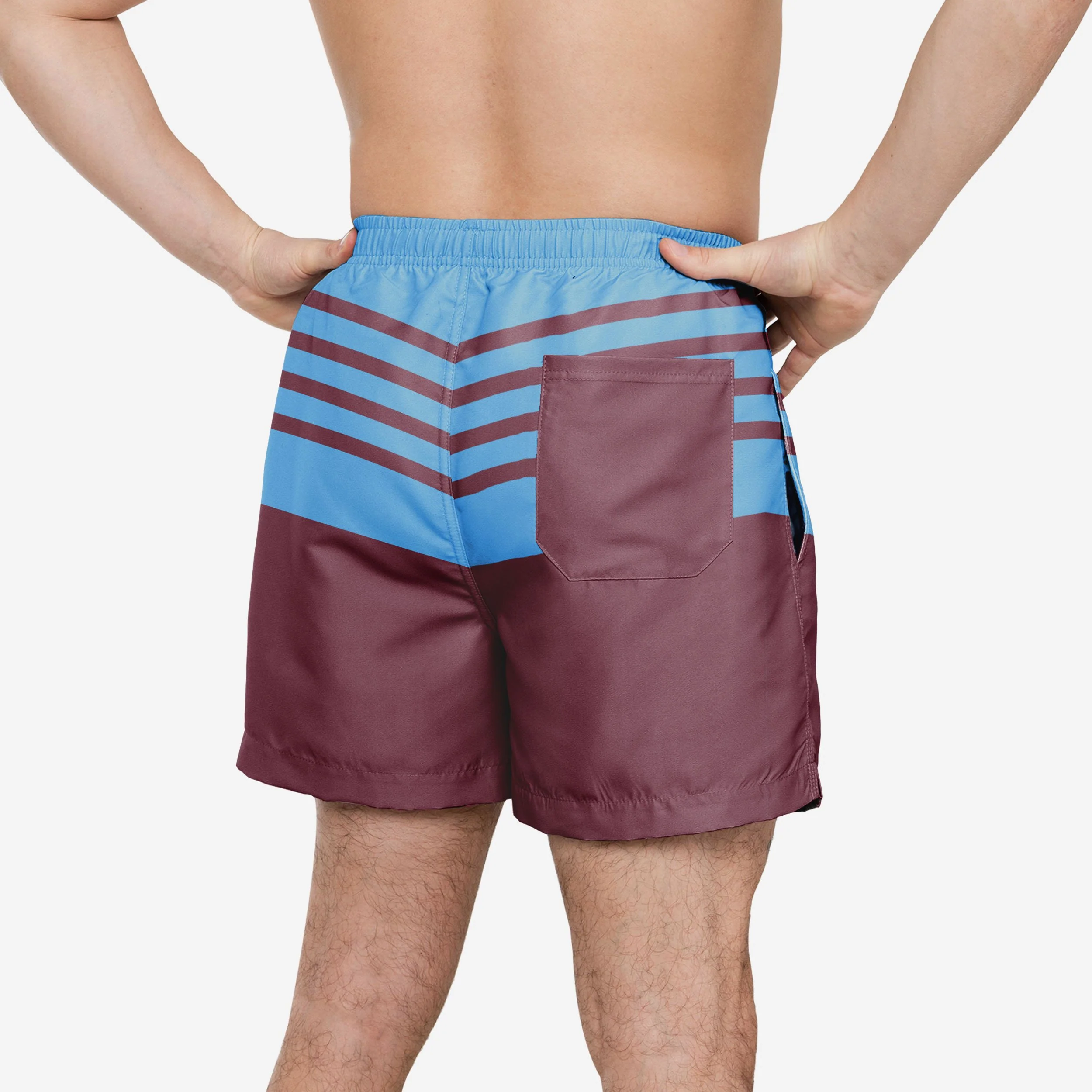West Ham United FC Retro Kit Boardshorts - Image 2
