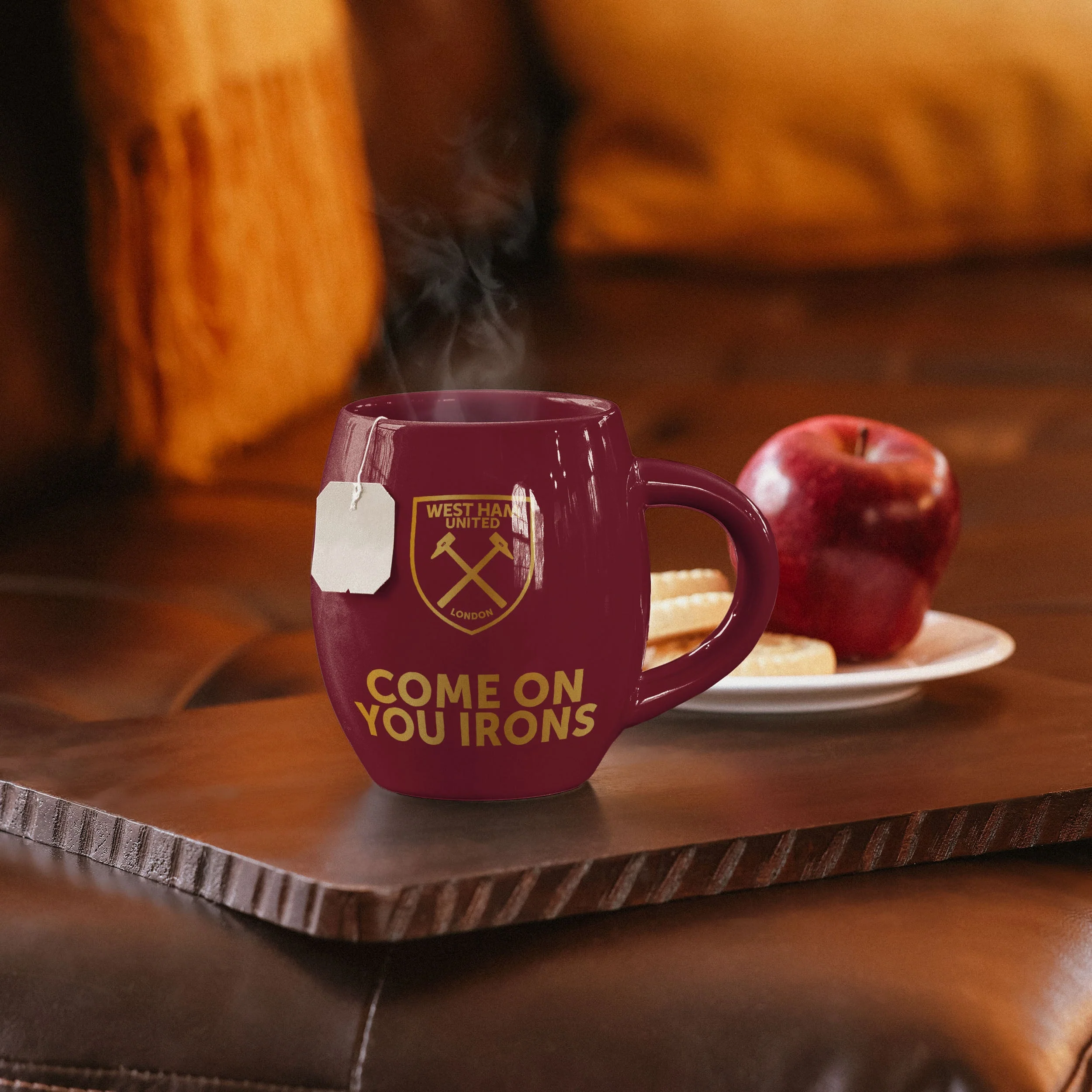 West Ham United FC Slogan Tea Tub Mug - Image 4