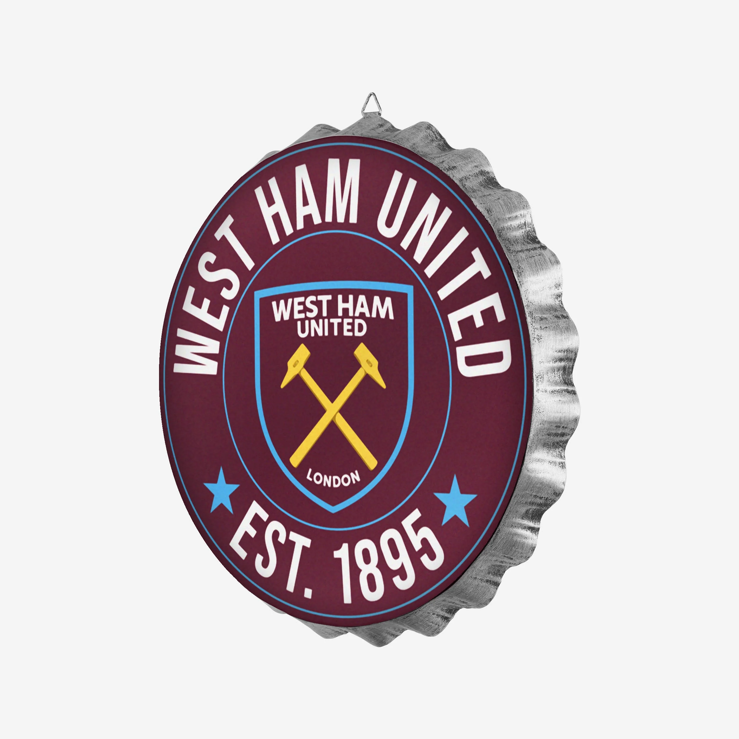West Ham United FC Wall Mounted Bottlecap Sign - Image 2