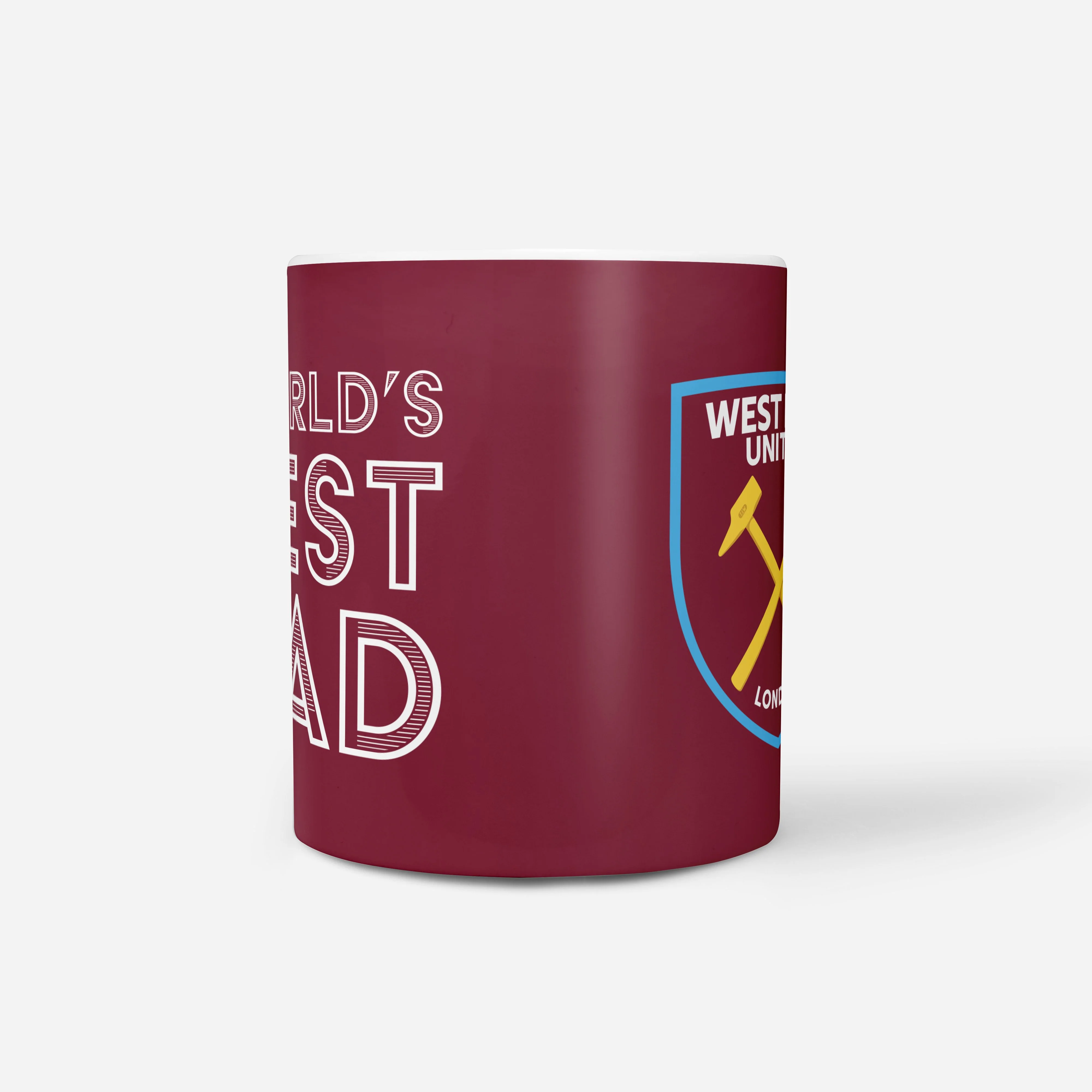 West Ham United FC Worlds Best Dad Mug - Image 4