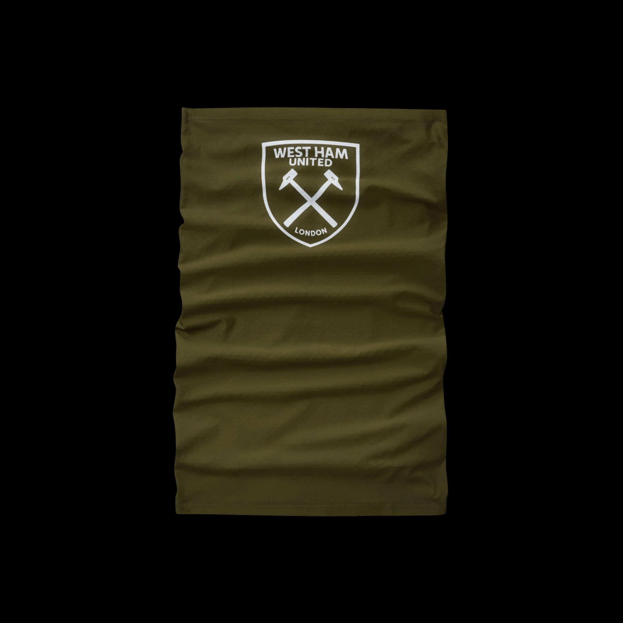 West Ham United FC Yellow Neon Reflective Snood Scarf - Image 2