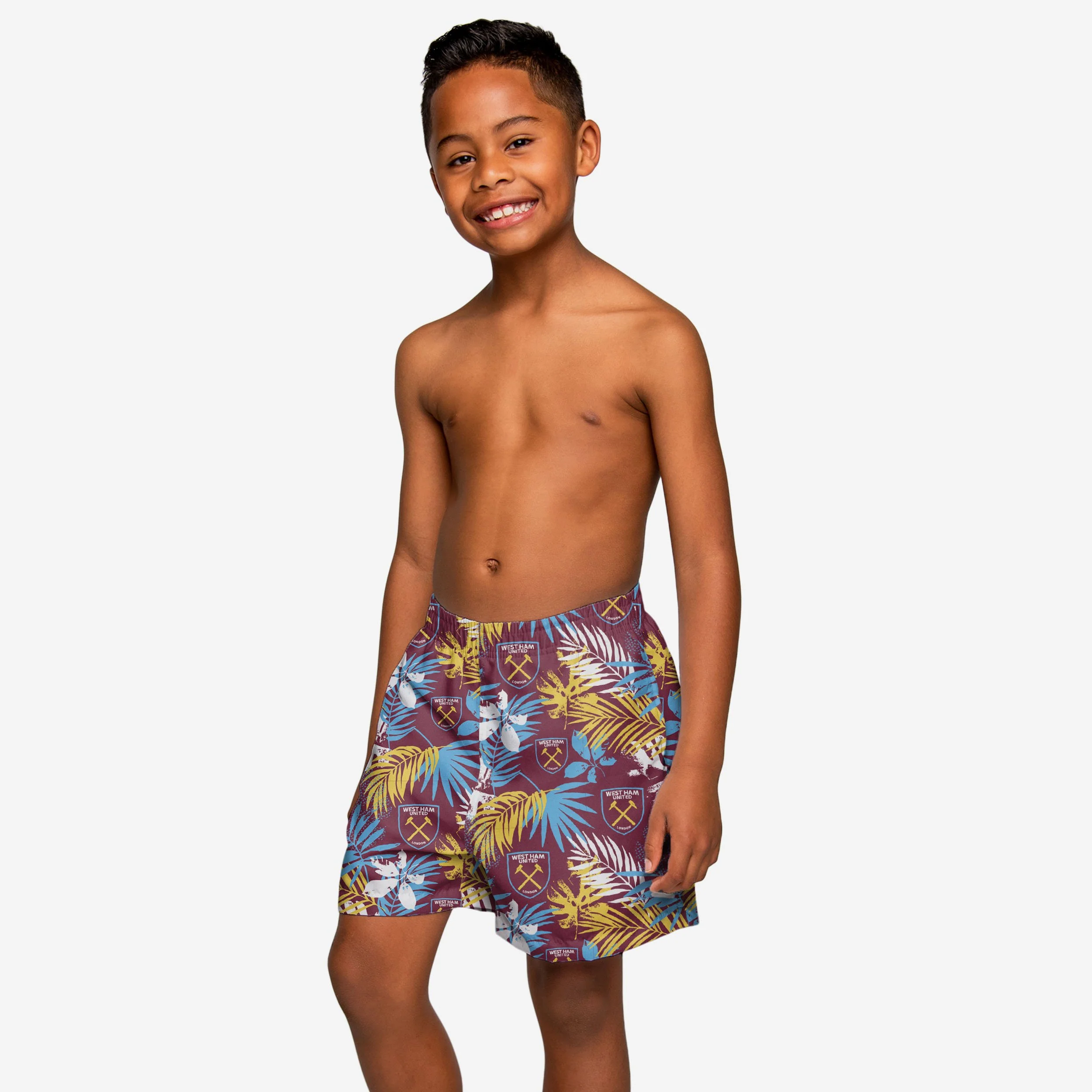 West Ham United FC Youth Floral Boardshorts