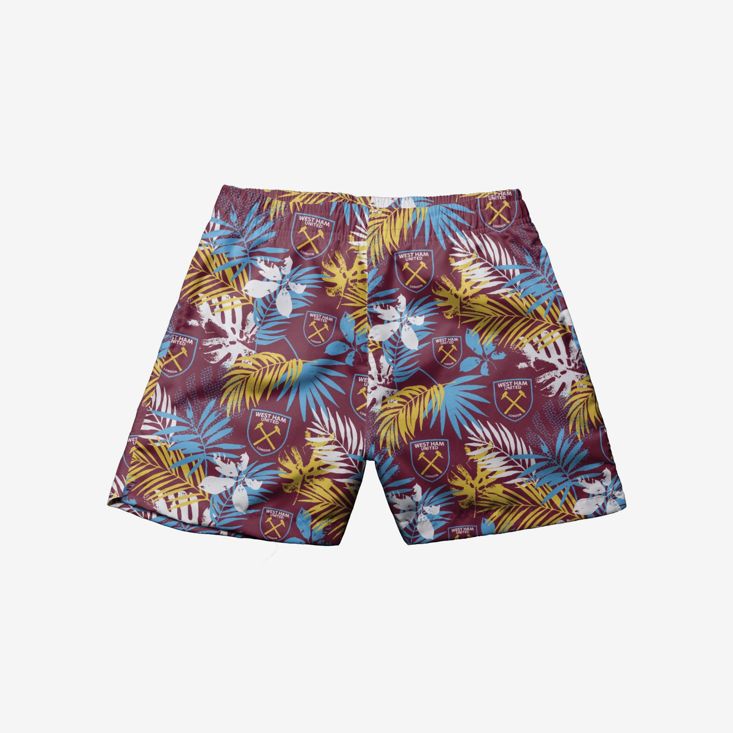 West Ham United FC Youth Floral Boardshorts - Image 2