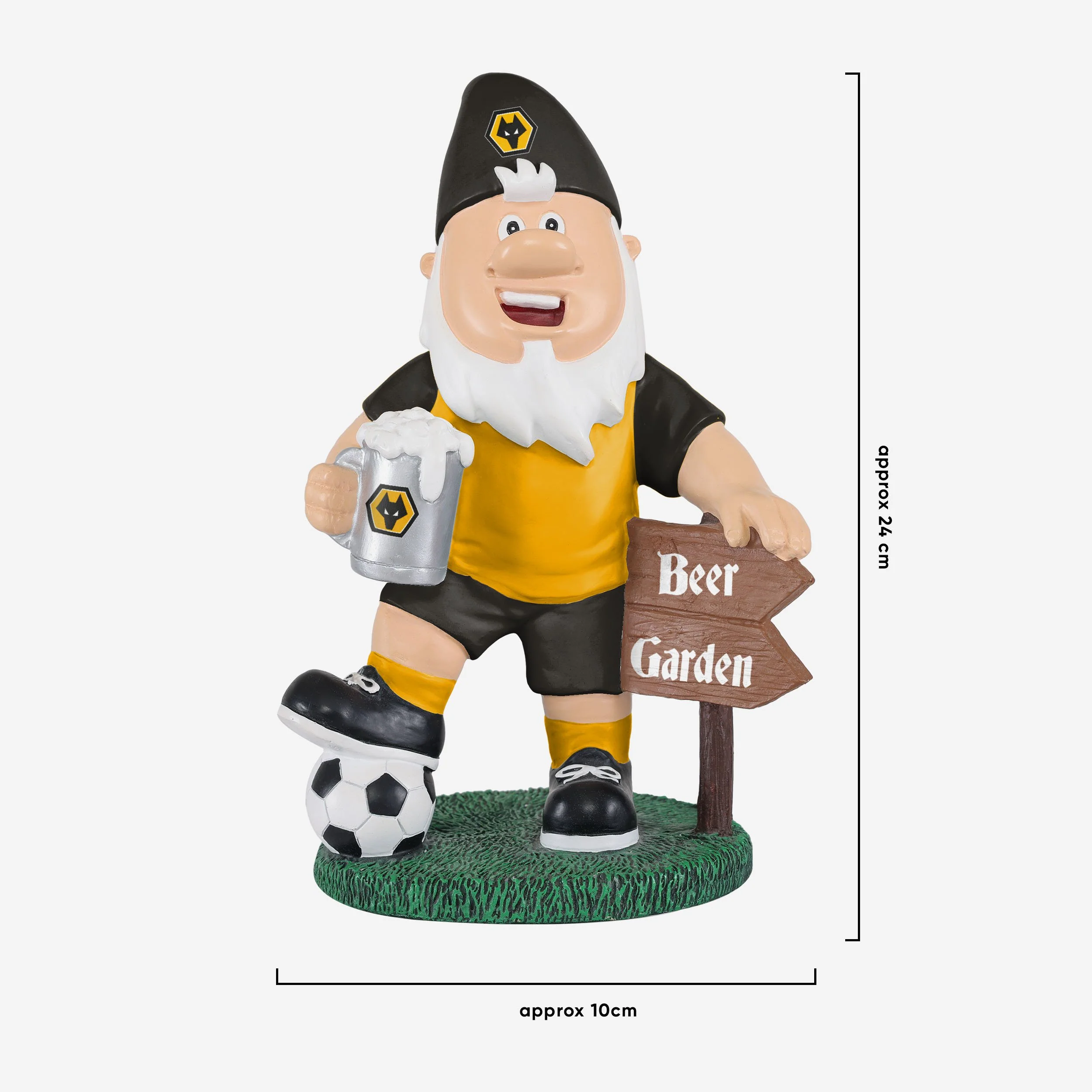 Wolverhampton Wanderers FC Beer Garden Gnome - Image 3