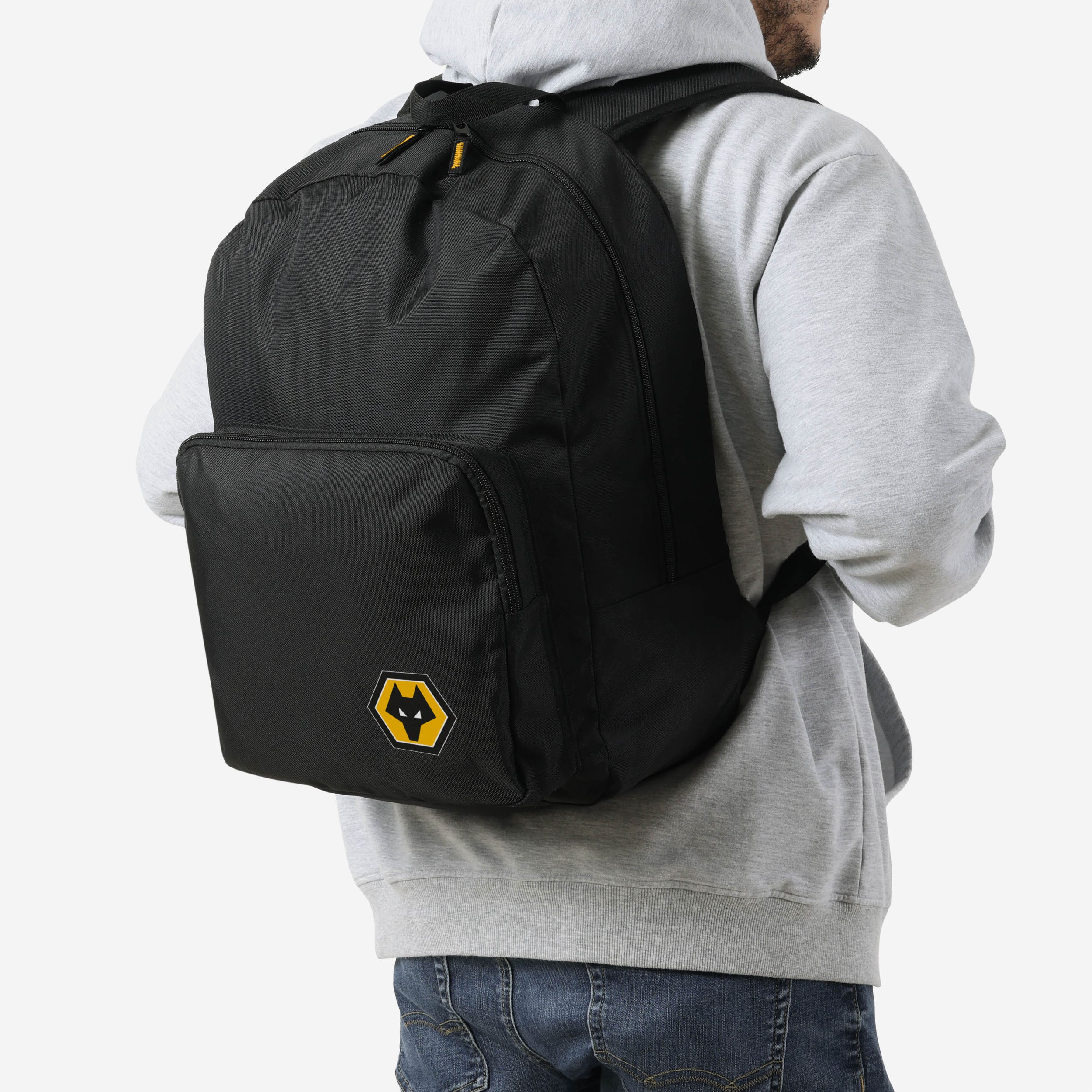 Wolverhampton Wanderers FC Black Recycled Backpack - Image 5