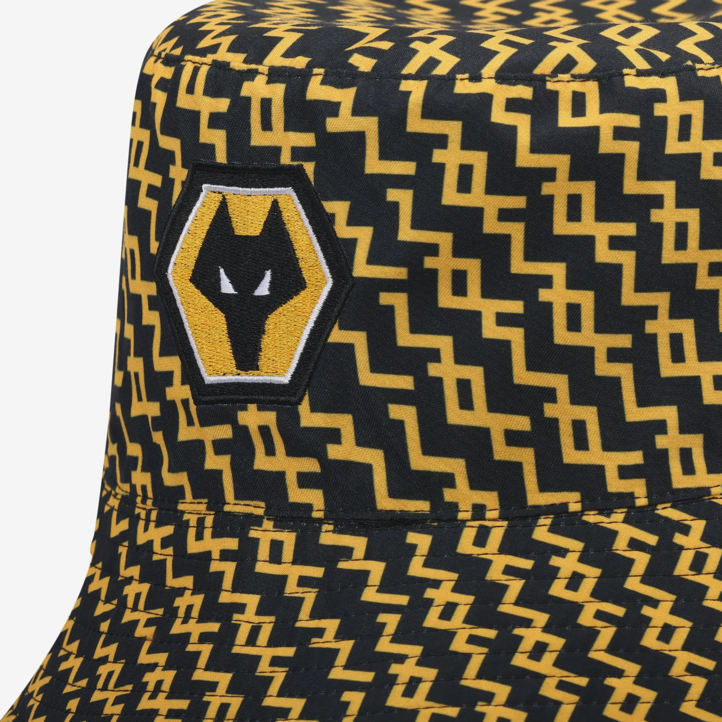Wolverhampton Wanderers FC Pixel Reversible Bucket Hat - Image 3