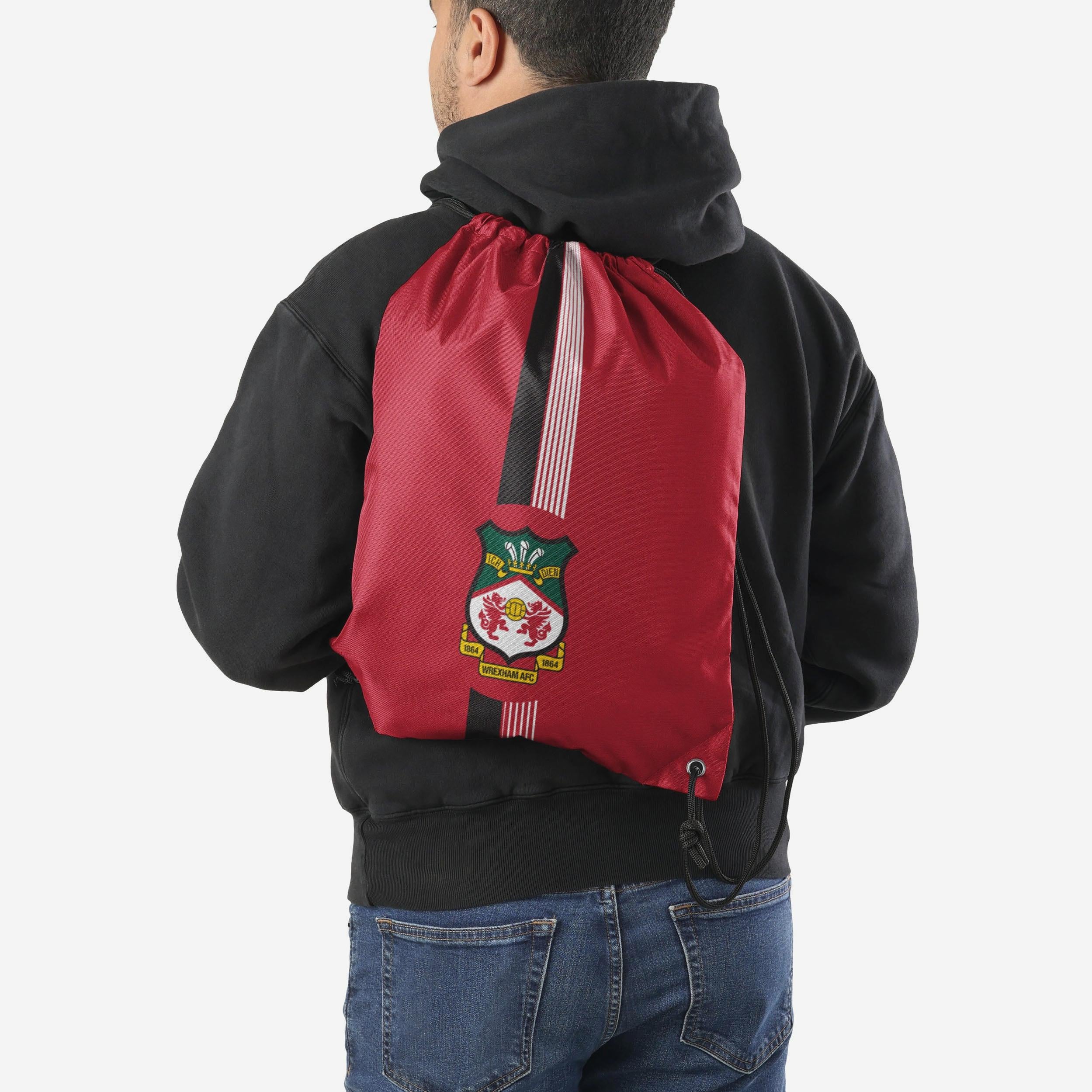 Wrexham AFC Ultra Action Drawstring Bag - Image 2
